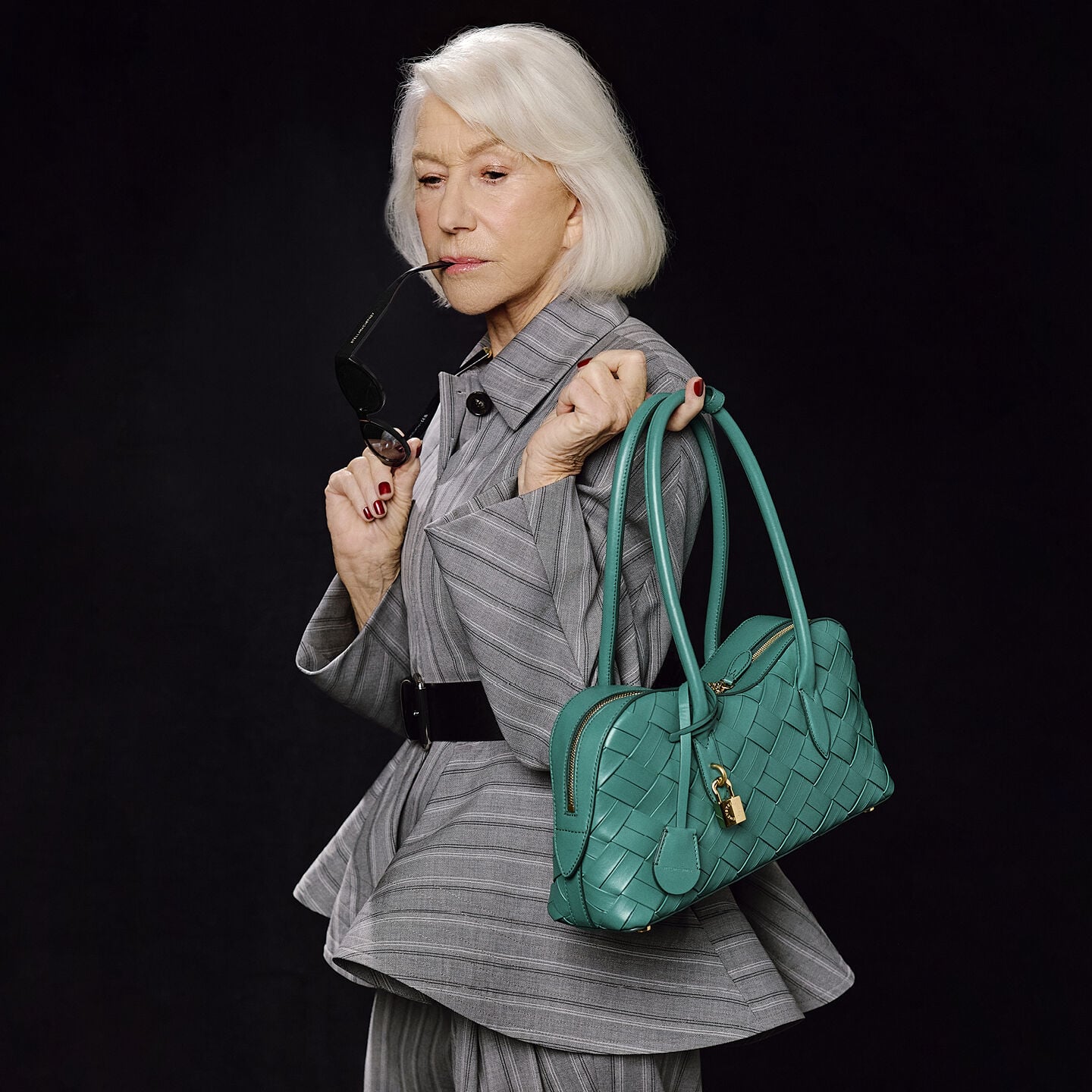 ステラマッカートニー ブラックメッシュジップアップブルゾン 38 未 