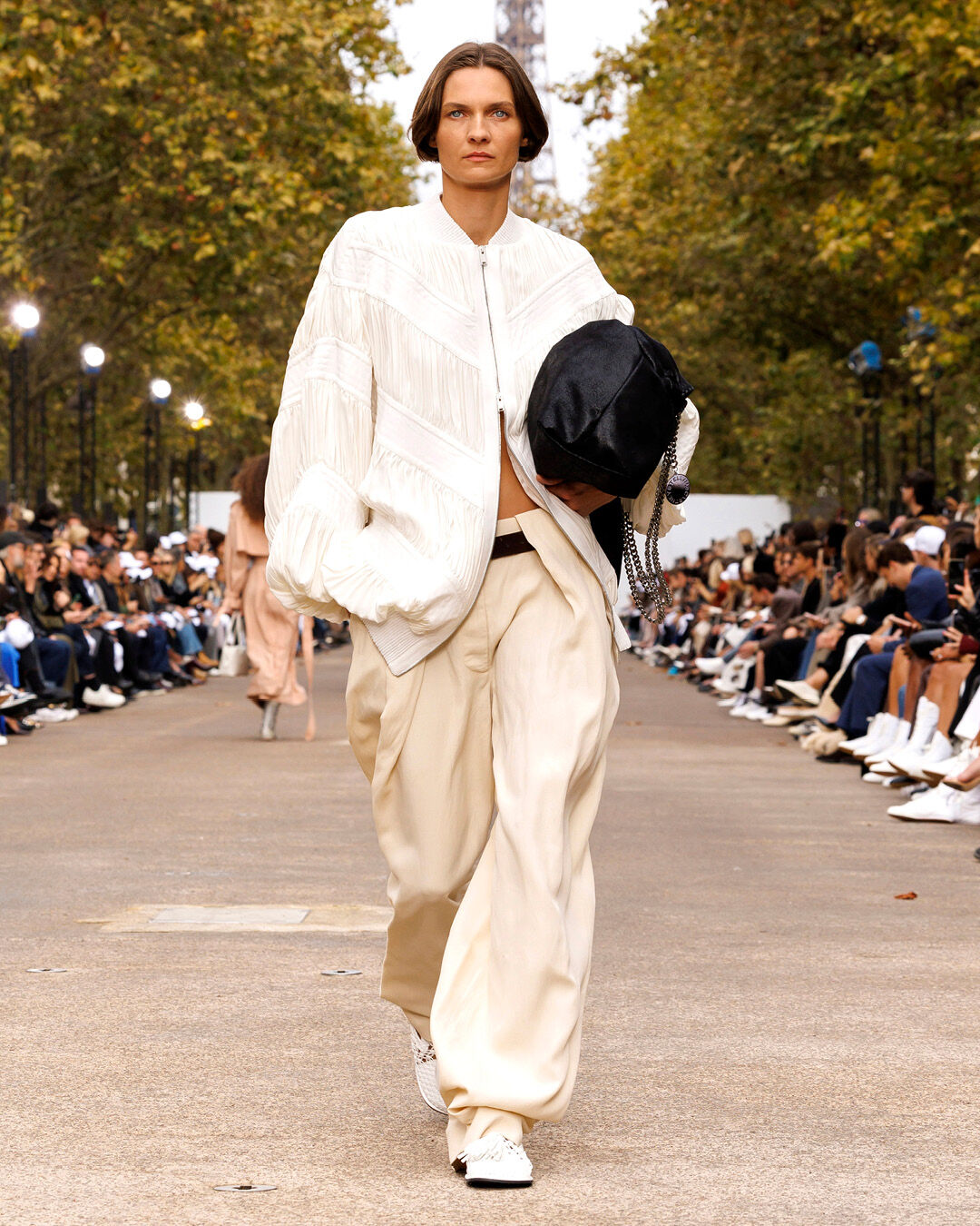新品　stella mccartney 2025ss チェック柄ワンピース12A Lookbook Summer 2025 Collection