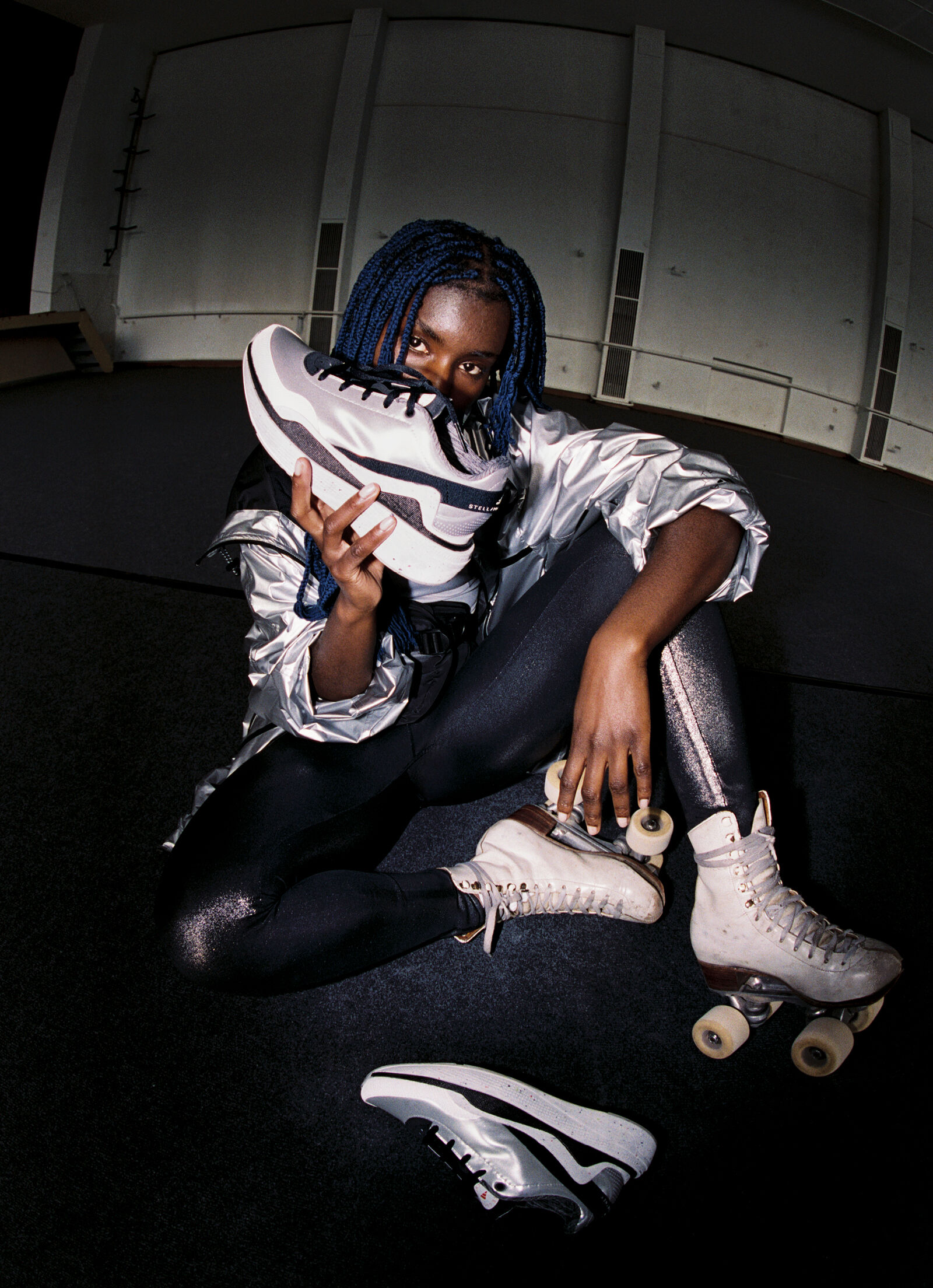 STELLASHINE from adidas by Stella McCartney puts metallics in motion