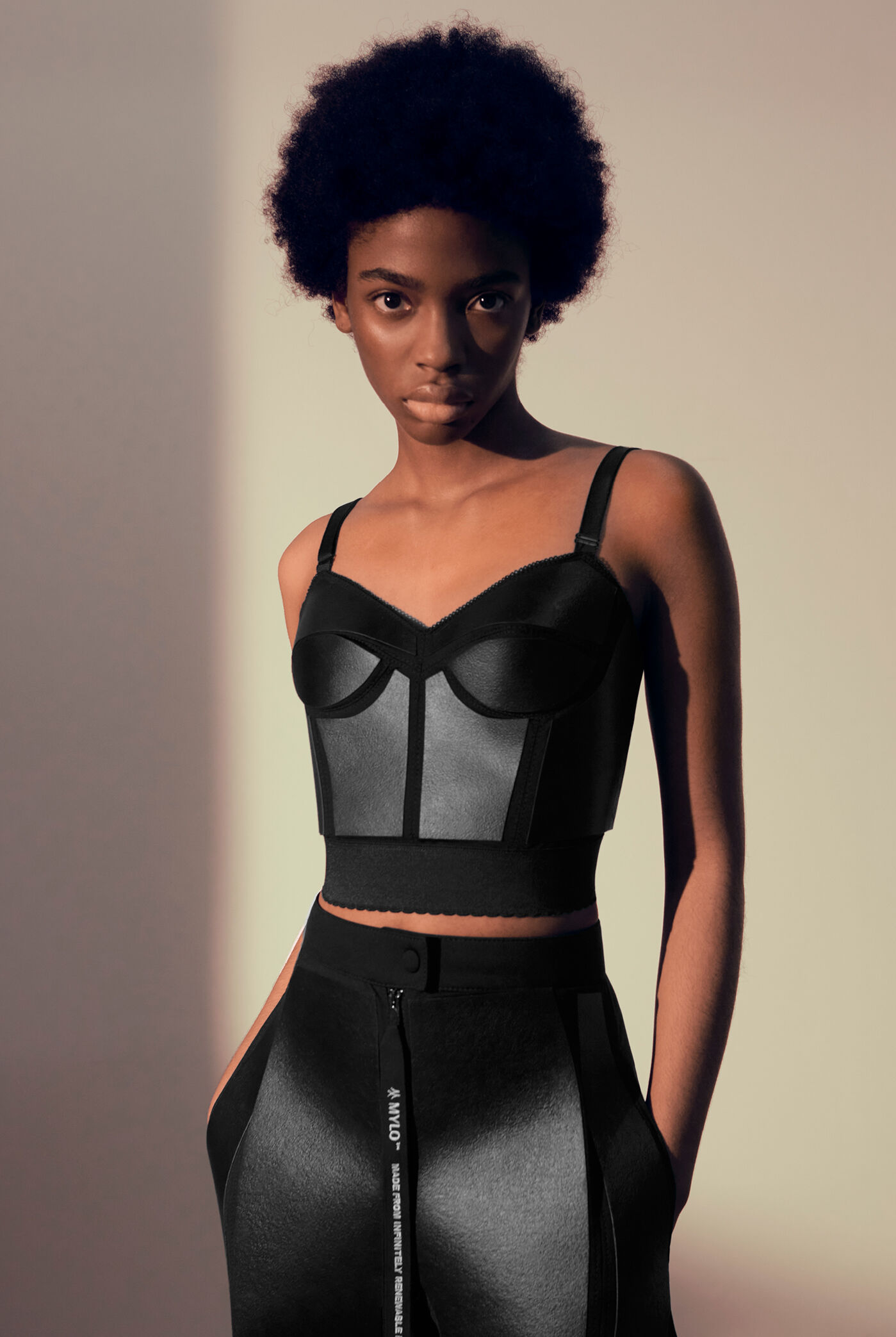 The world s first Mylo garments created from vegan mushroom leather