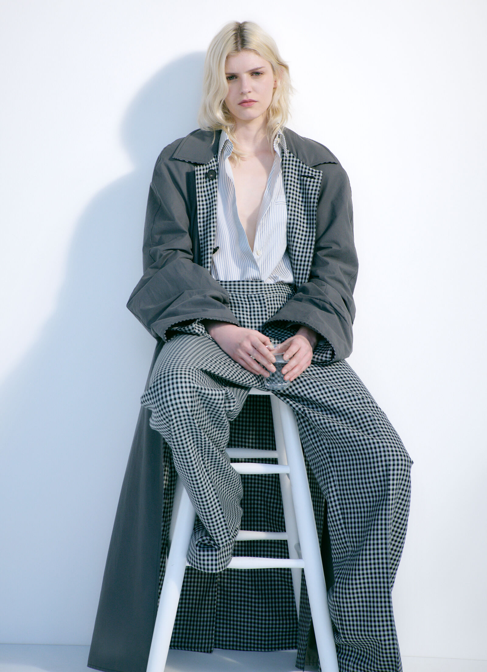 新品　stella mccartney 2025ss チェック柄ワンピース8A 新品 stella mccartney 2025ss チェック柄ワンピース8A - メルカリ