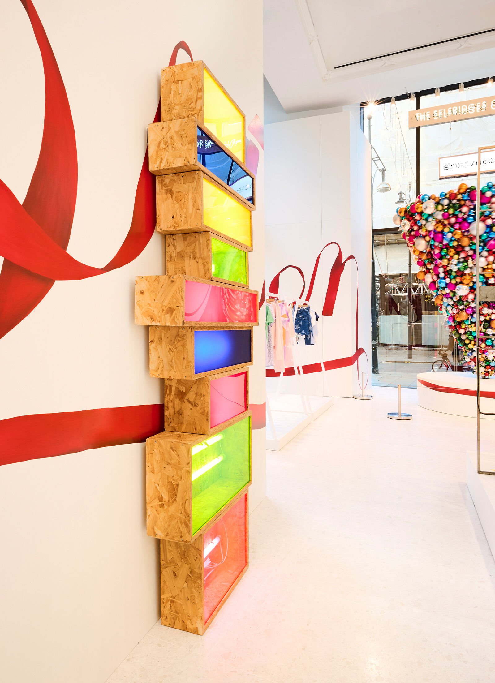 Stellabration Festive showtime at Selfridges Stella McCartney