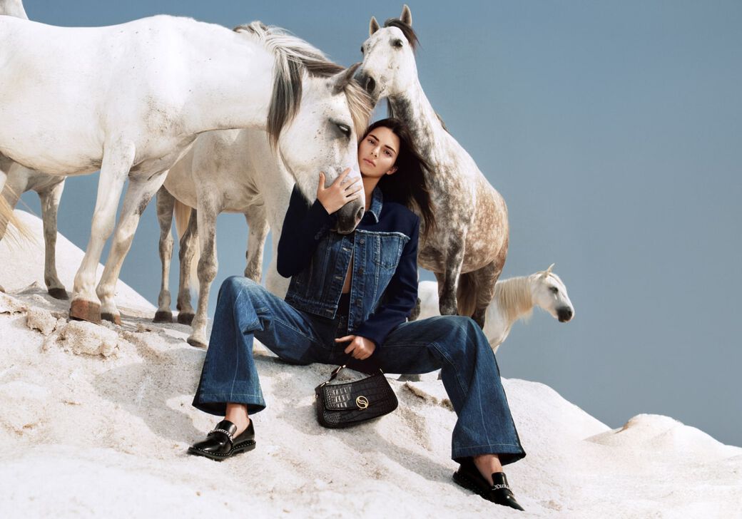 Known Horse Girls Stella McCartney and Kendall Jenner Unite for Fall 2023  Campaign - Fashionista