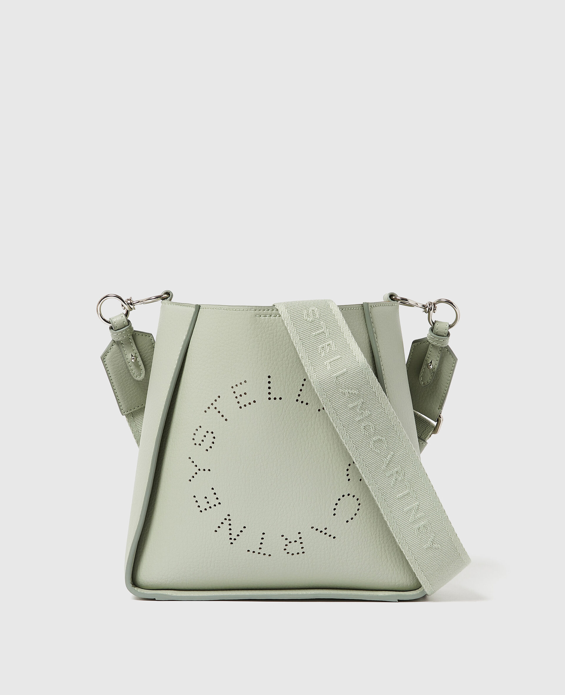 Logo Square Crossbody Bag-Verde-medium