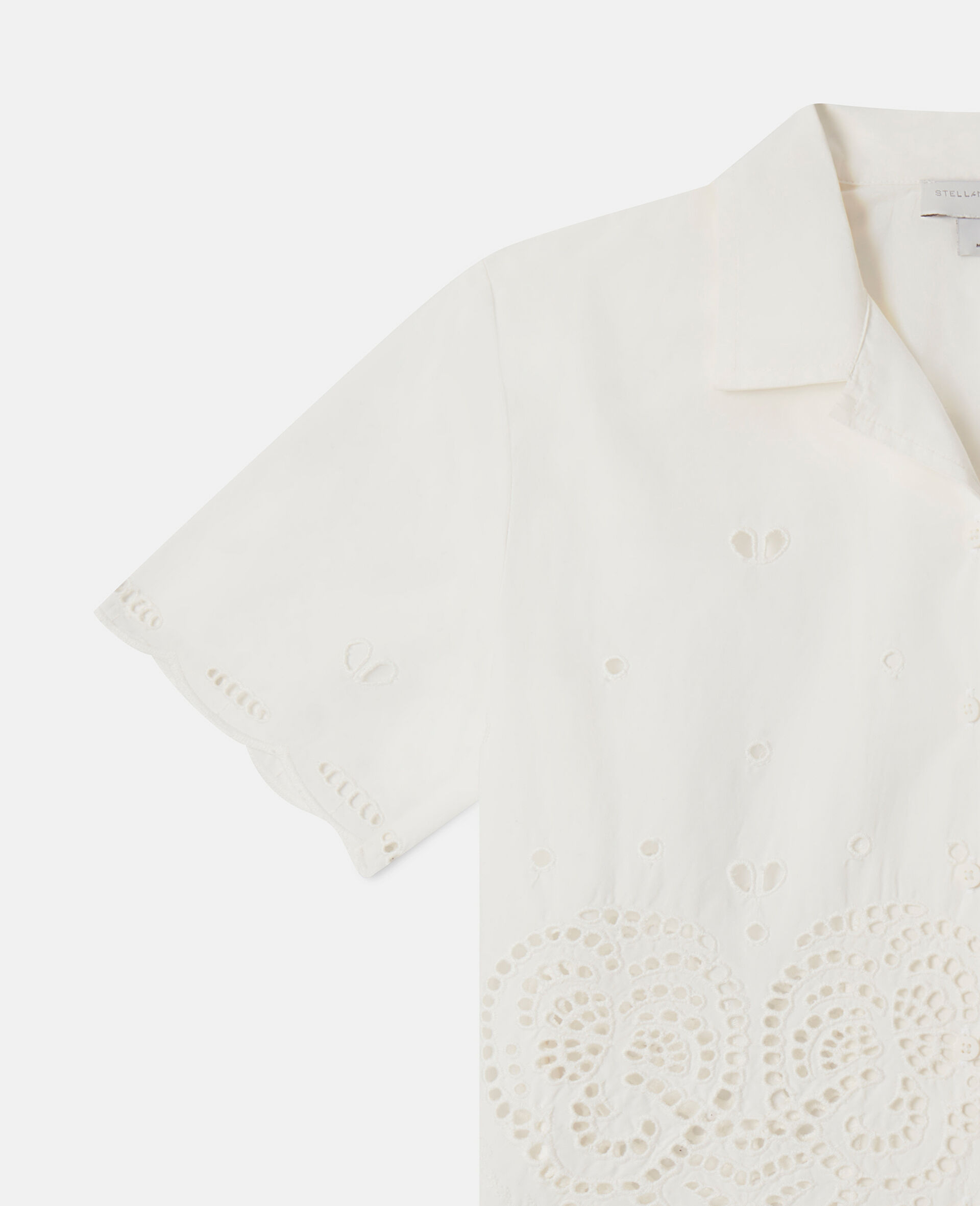 Embroidery Anglaise Cotton Shirt-White-large Embroidery Anglaise Cotton Shirt-White-large image number 3