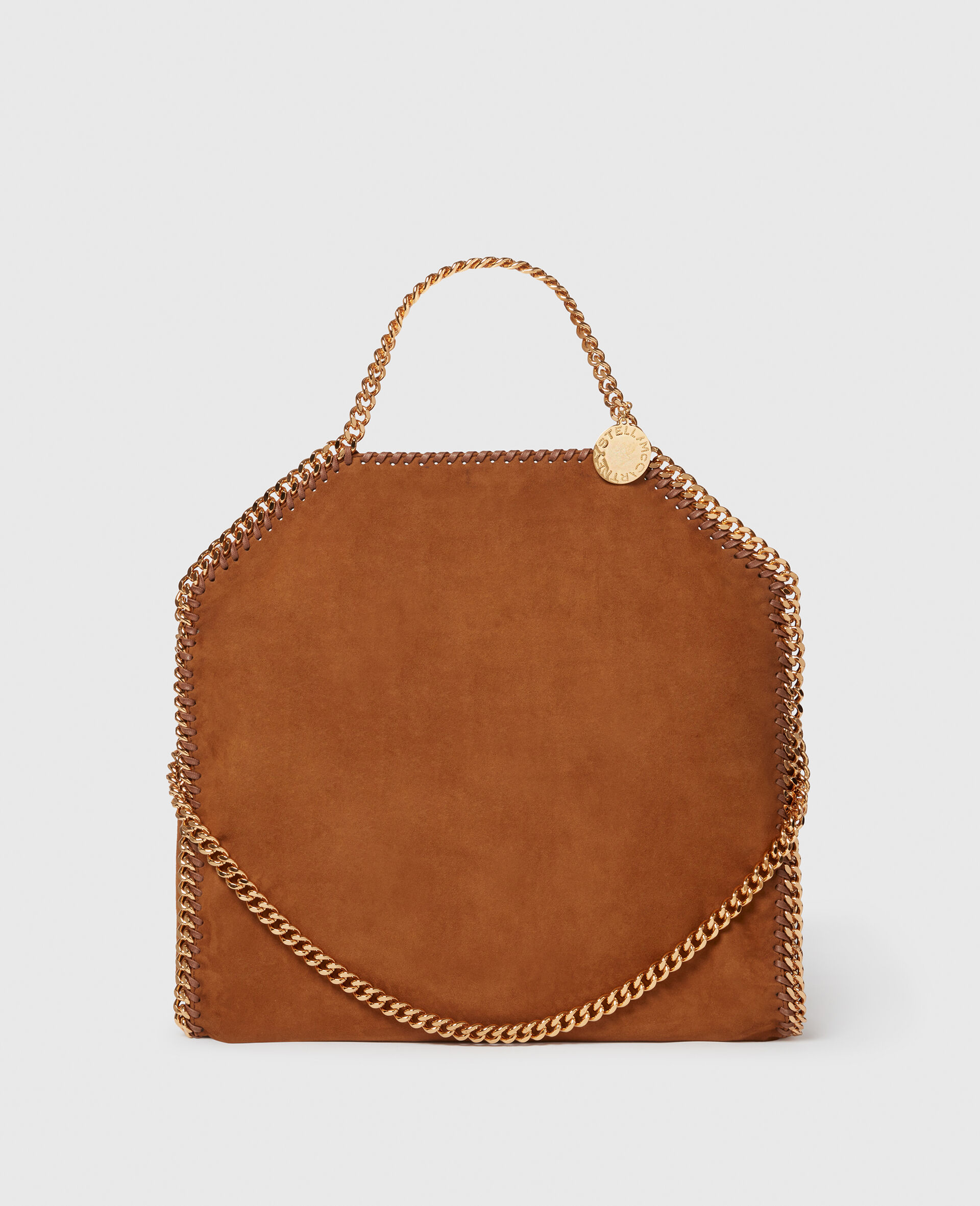 Falabella Fold-Over Tote Bag-Brown-medium