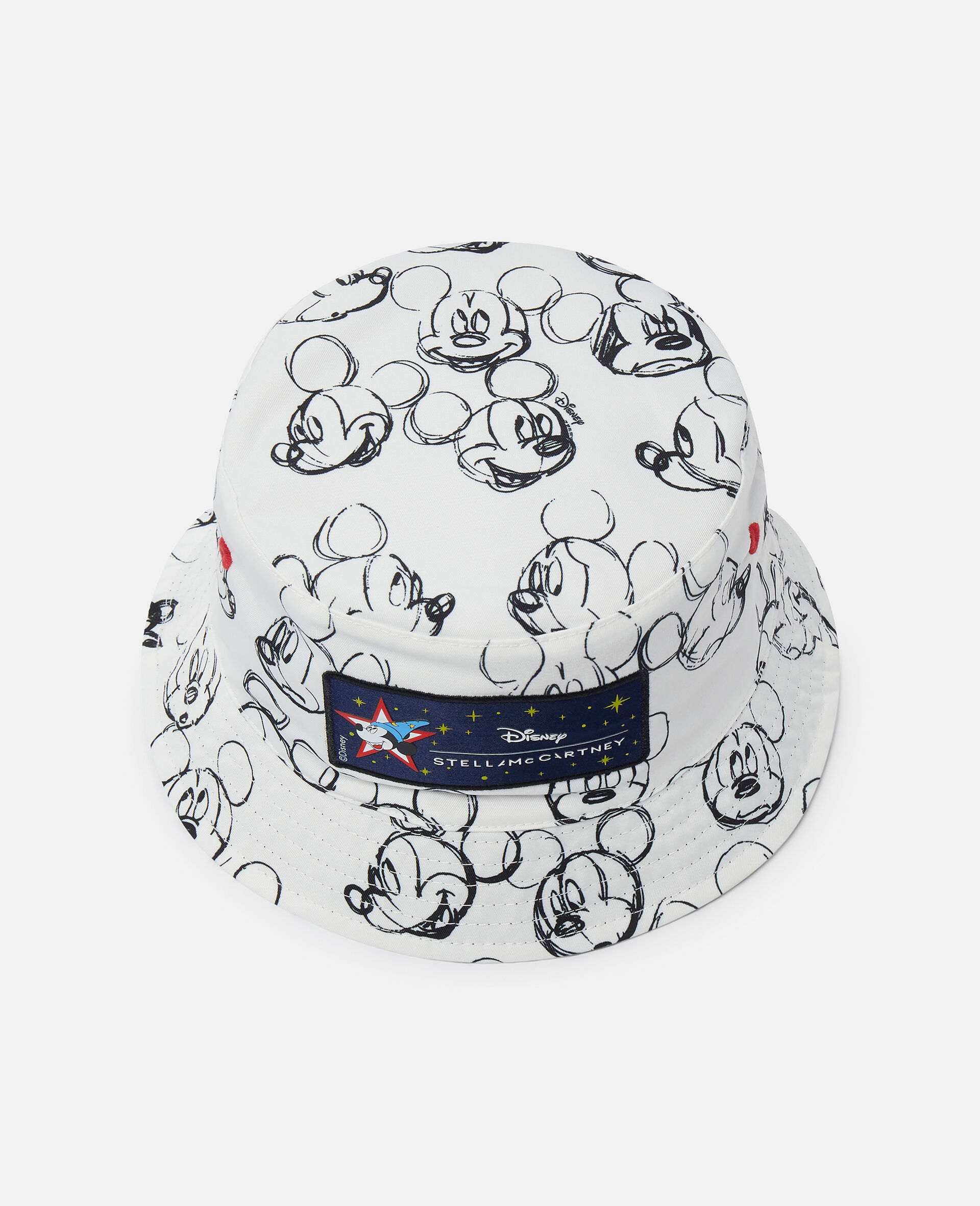 Fantasia Reversible Mickey Print Bucket Hat-White-large image number 2