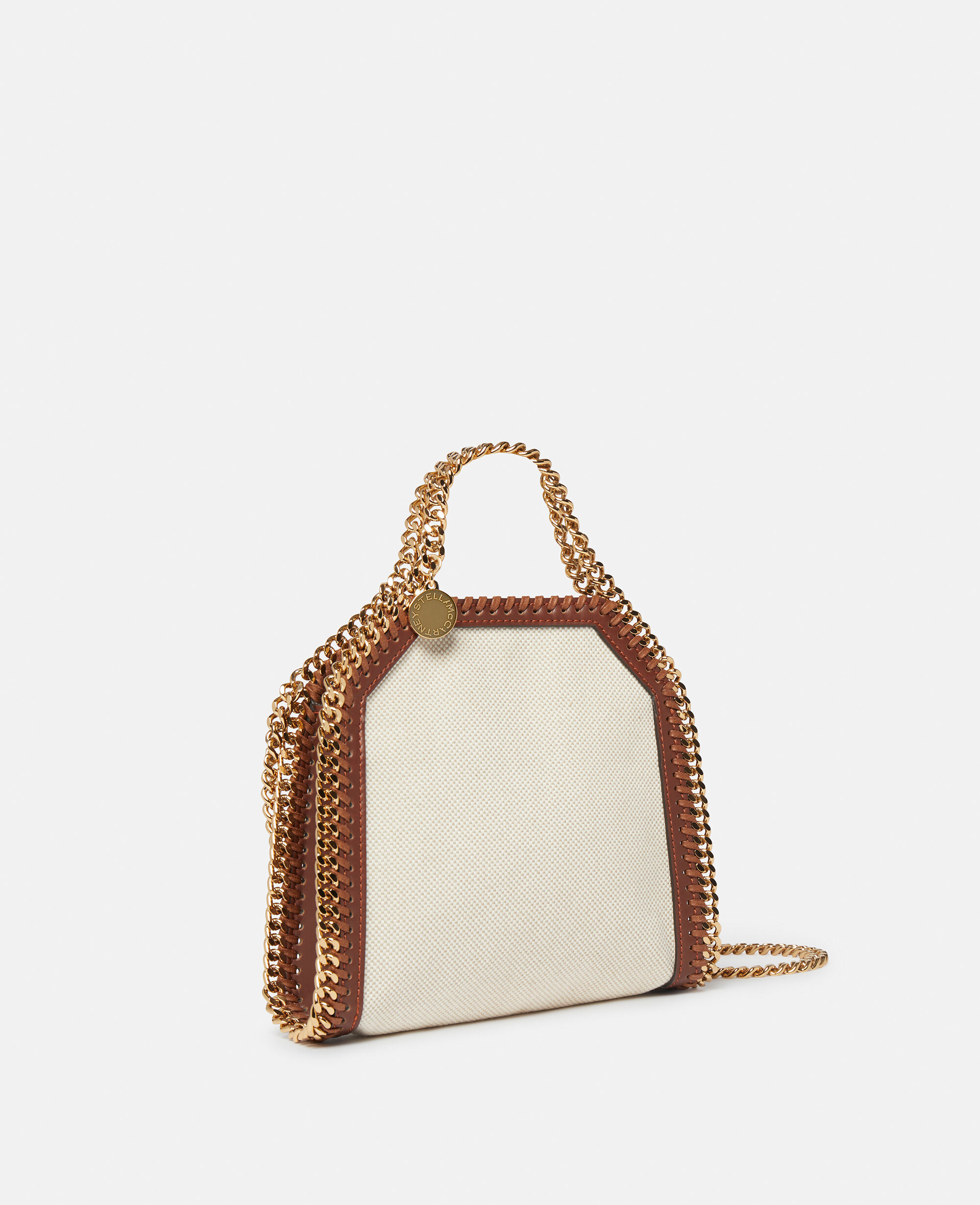 STELLA MCCARTNEY Falabella Bouclé Shoulder Bag in BLACK | Endource