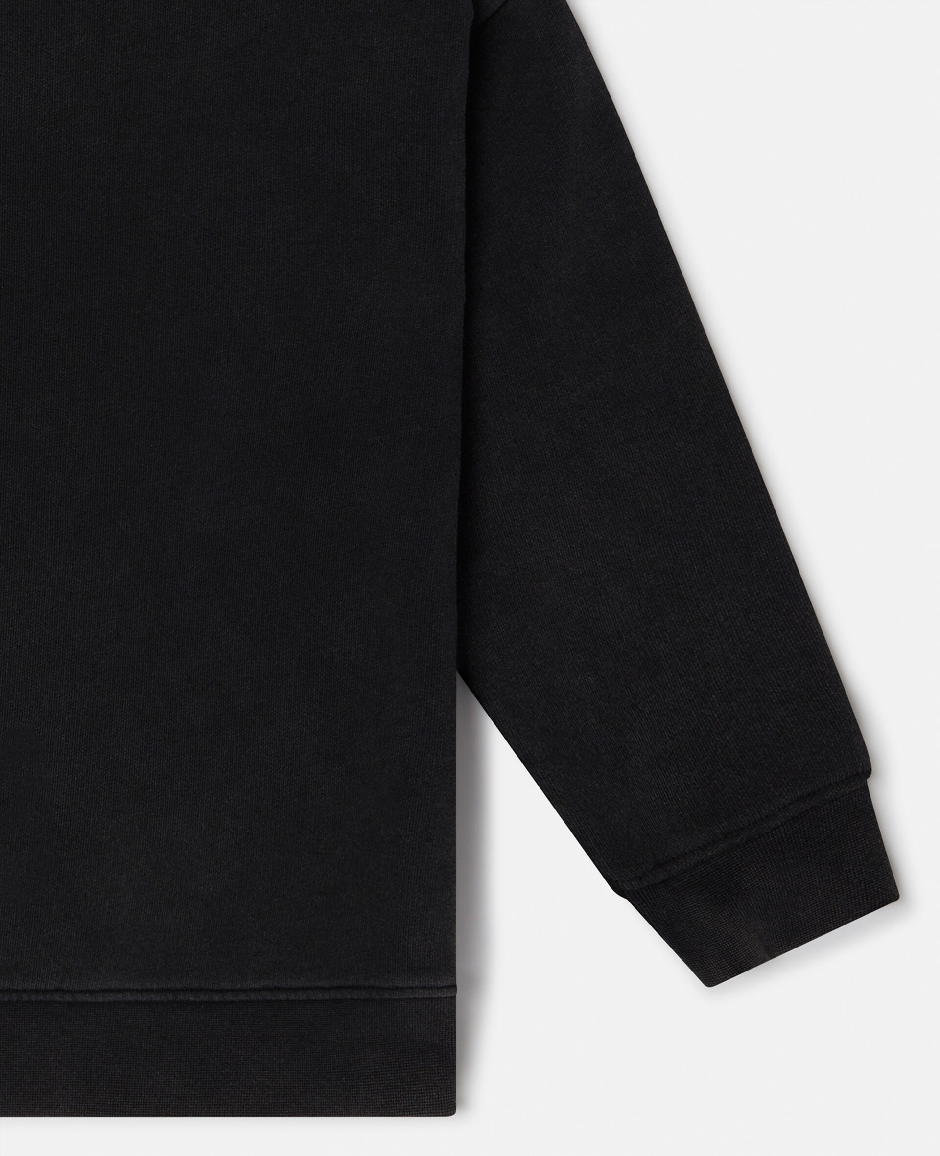 Cats Graphic Sweatshirt-Black-large image number 3