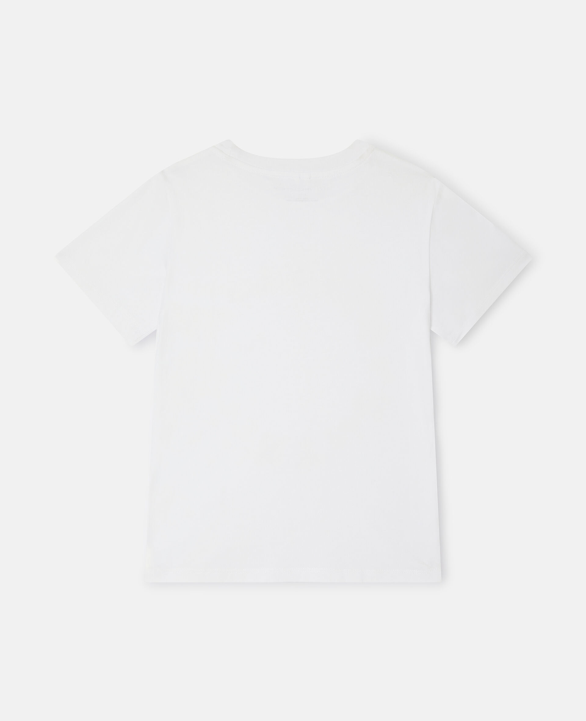 Circular Logo T-Shirt-White-large image number 2