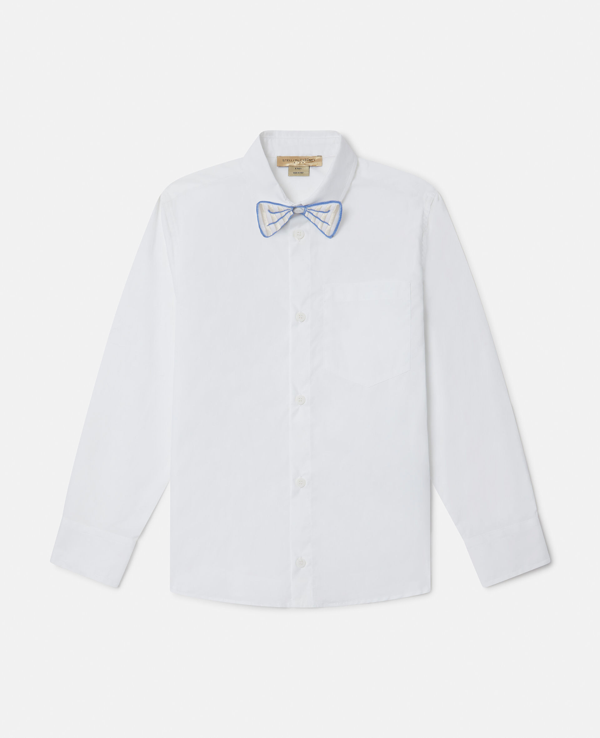 Tuxedo Graphic Shirt-White-large image number 0