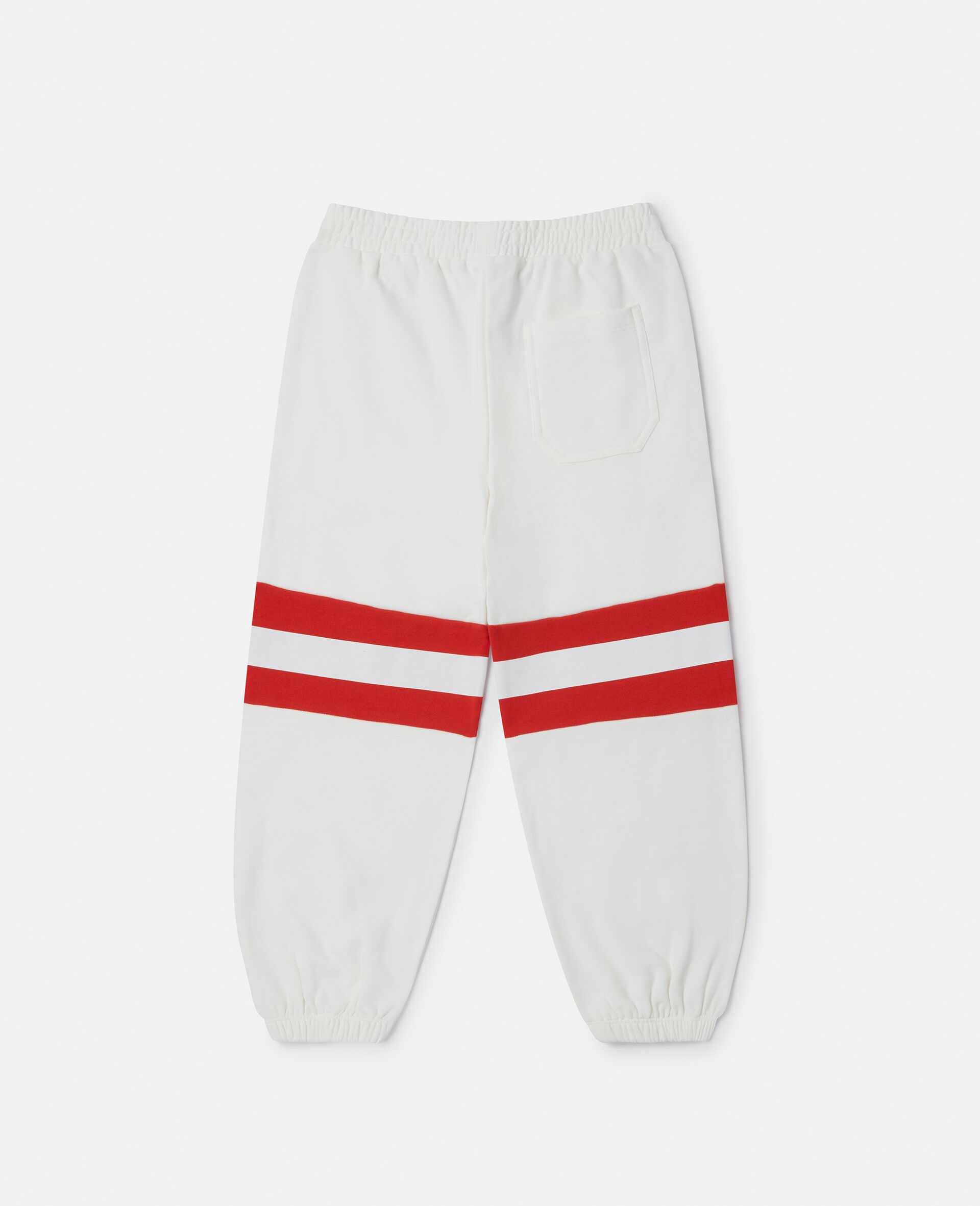 Varsity Logo Print Joggers-Cream-large image number 2