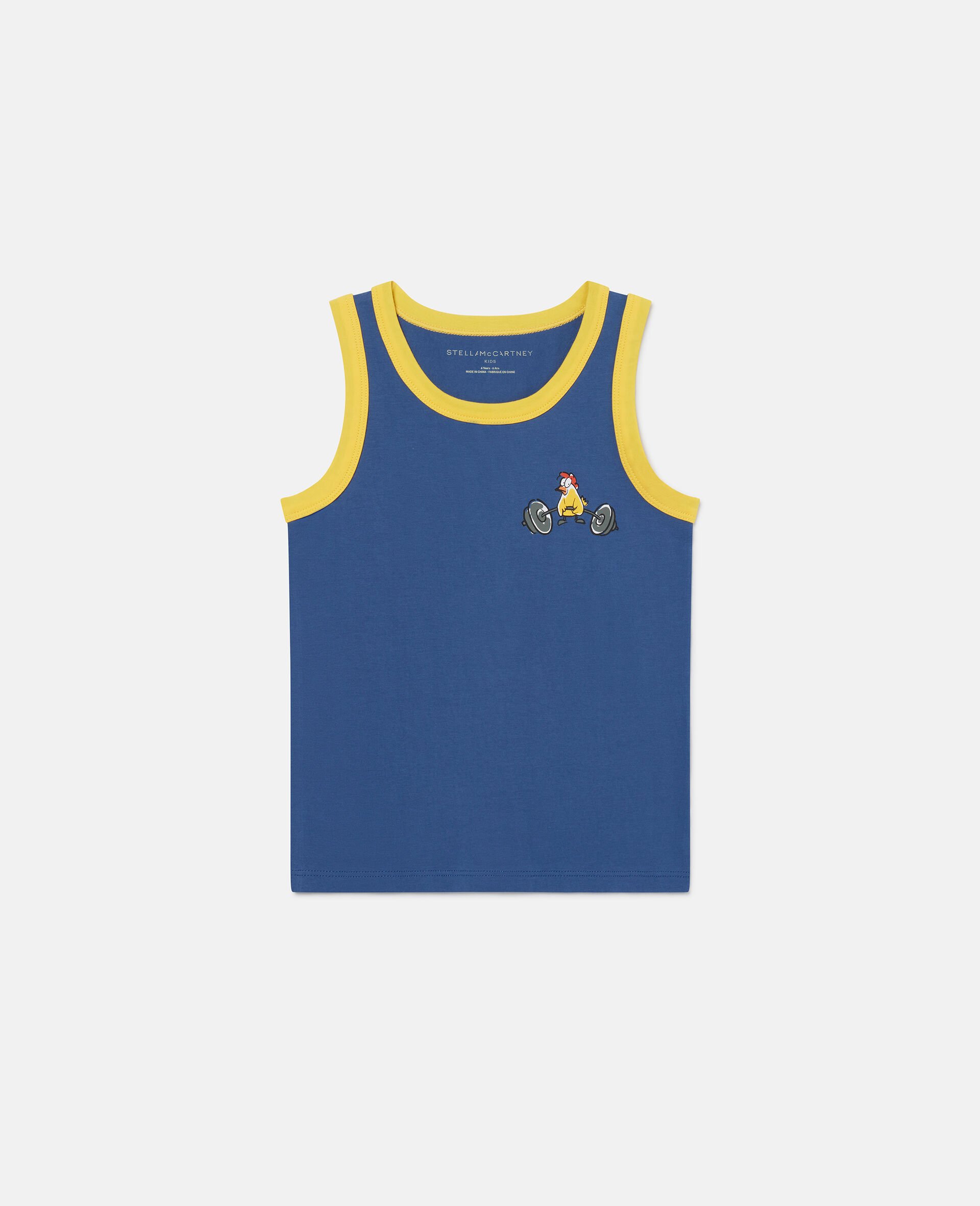 7 Pack of Farmyard Print Vests-Multicolour-large 7 Pack of Farmyard Print Vests-Multicolour-large image number 1