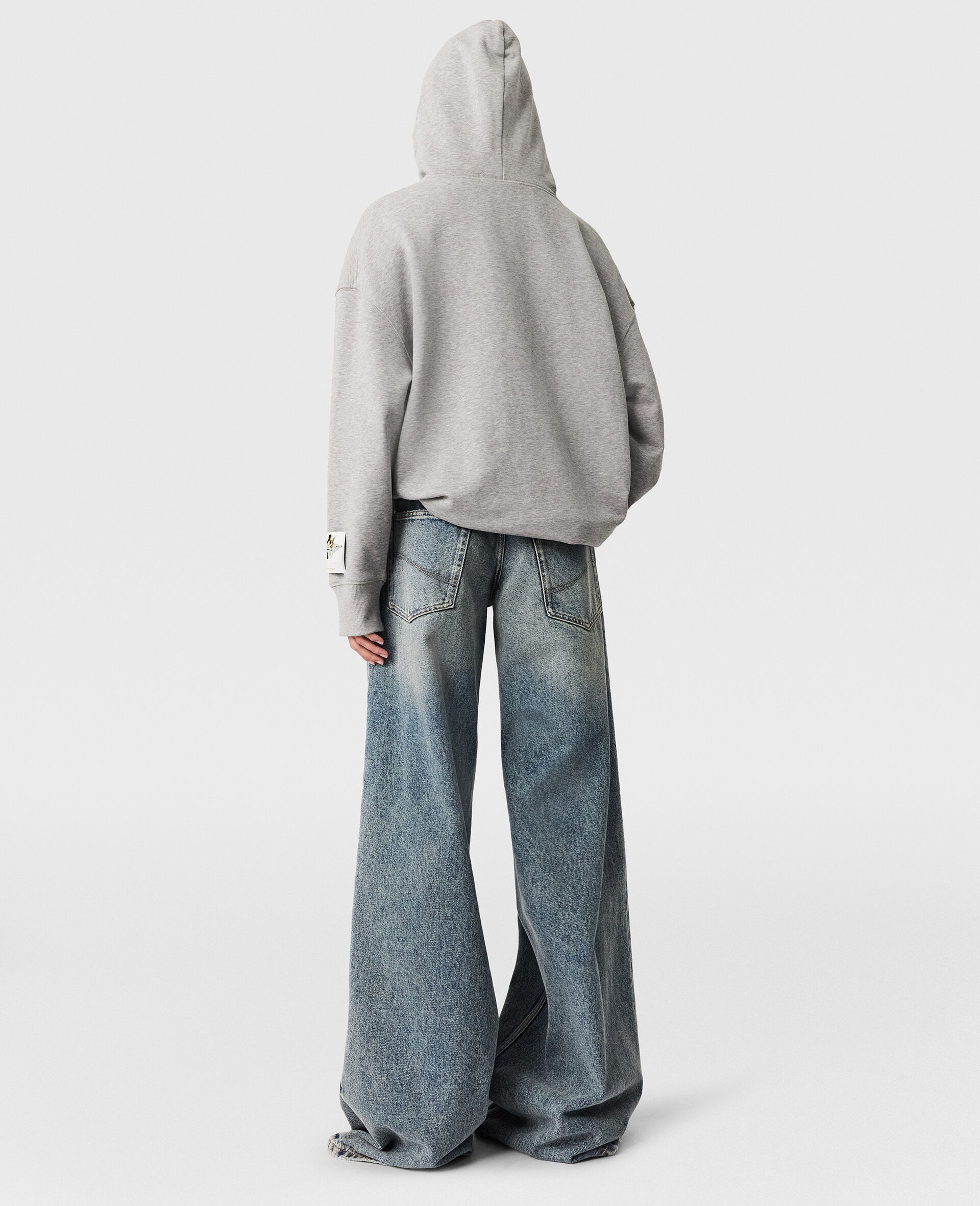 Jeff Koons Slippery When Wet Hoodie-Grey-large image number 4