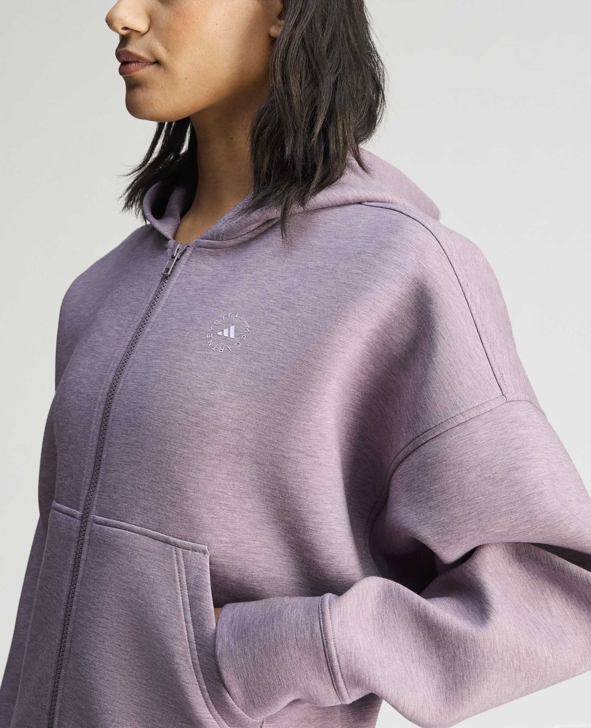 Logo Scuba Hoodie-Purple-large image number 2