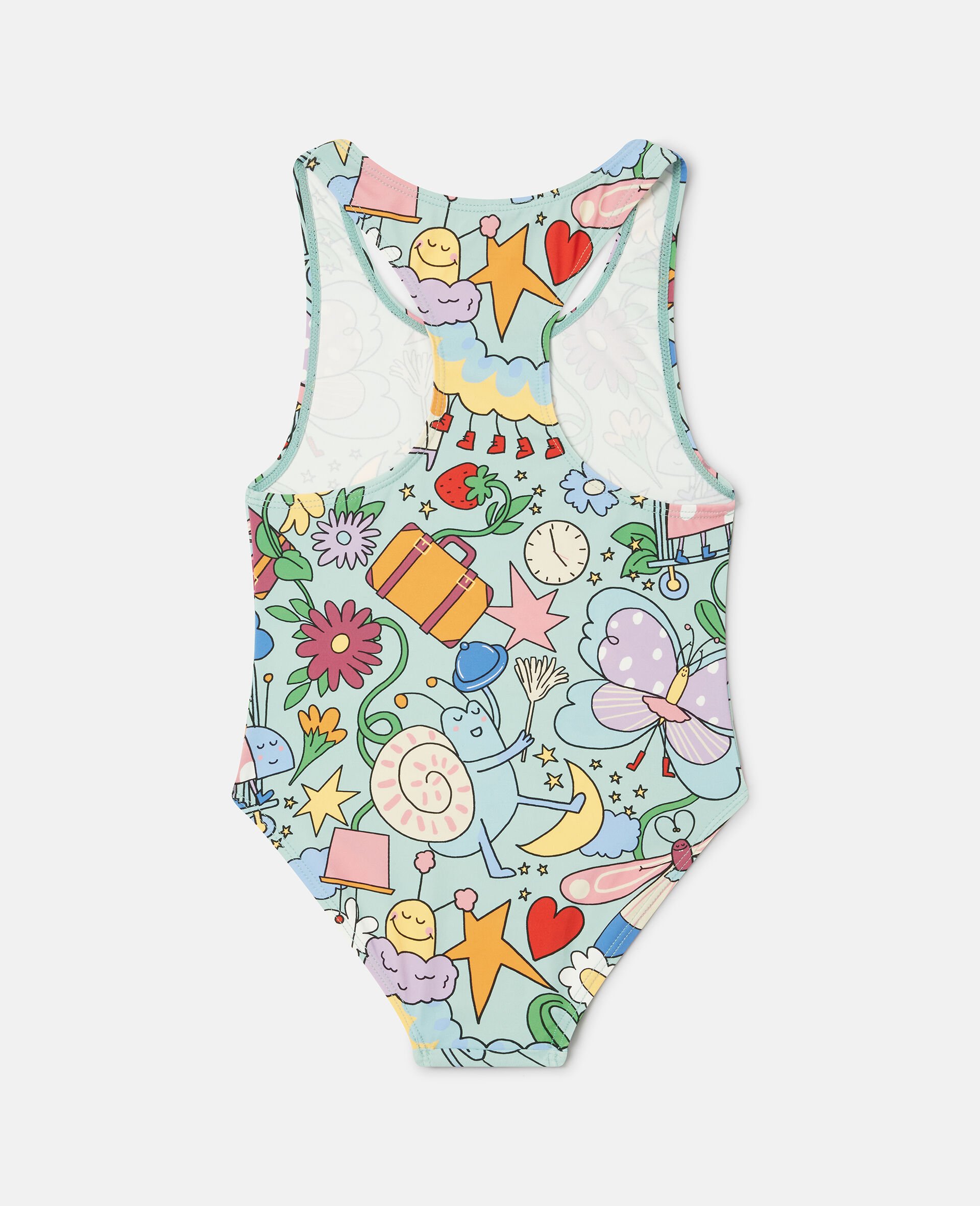 Bug Hotel Print Swimsuit-Multicolour-medium