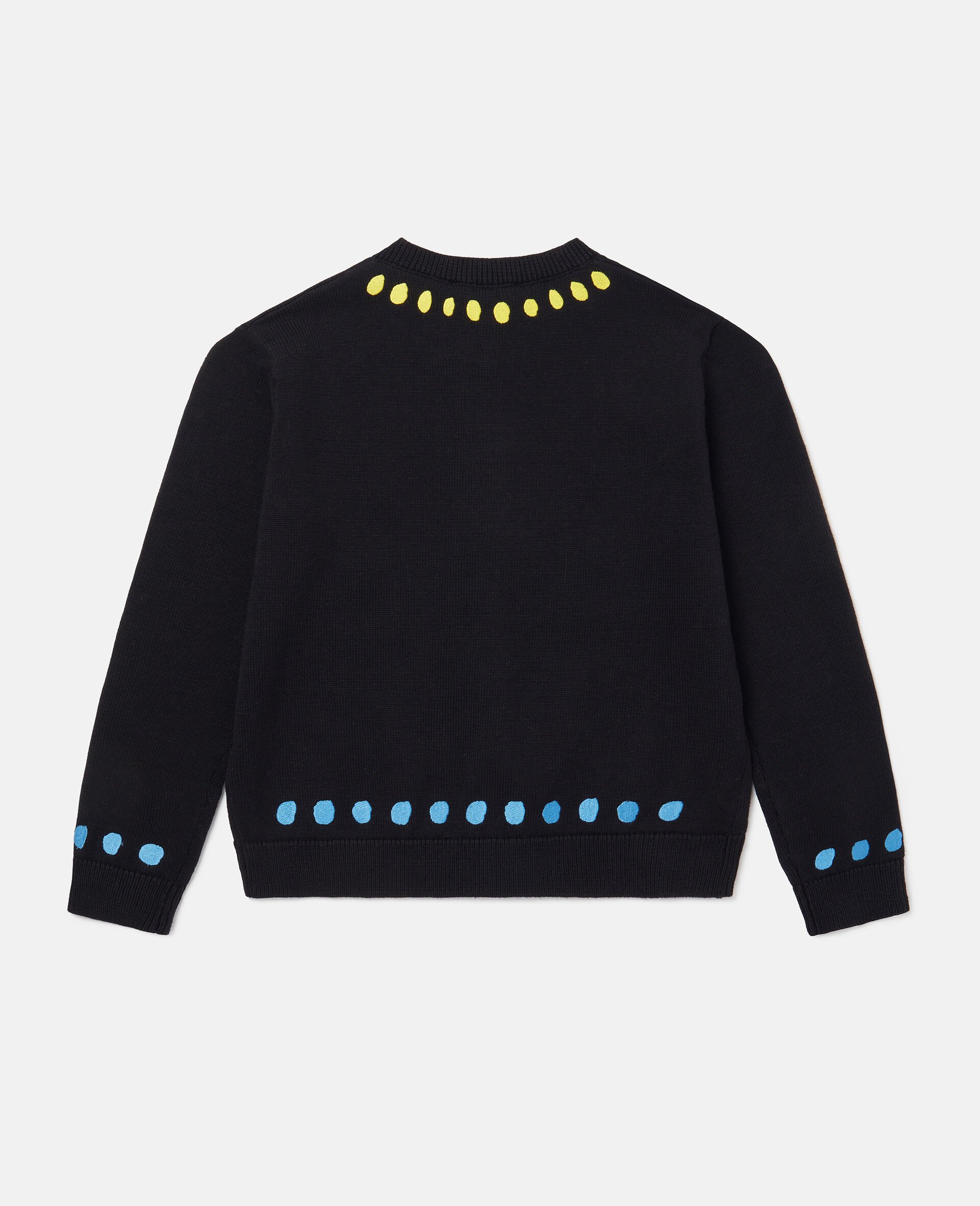 Tulip Appliqué Cardigan-Black-large Tulip Appliqué Cardigan-Black-large image number 2