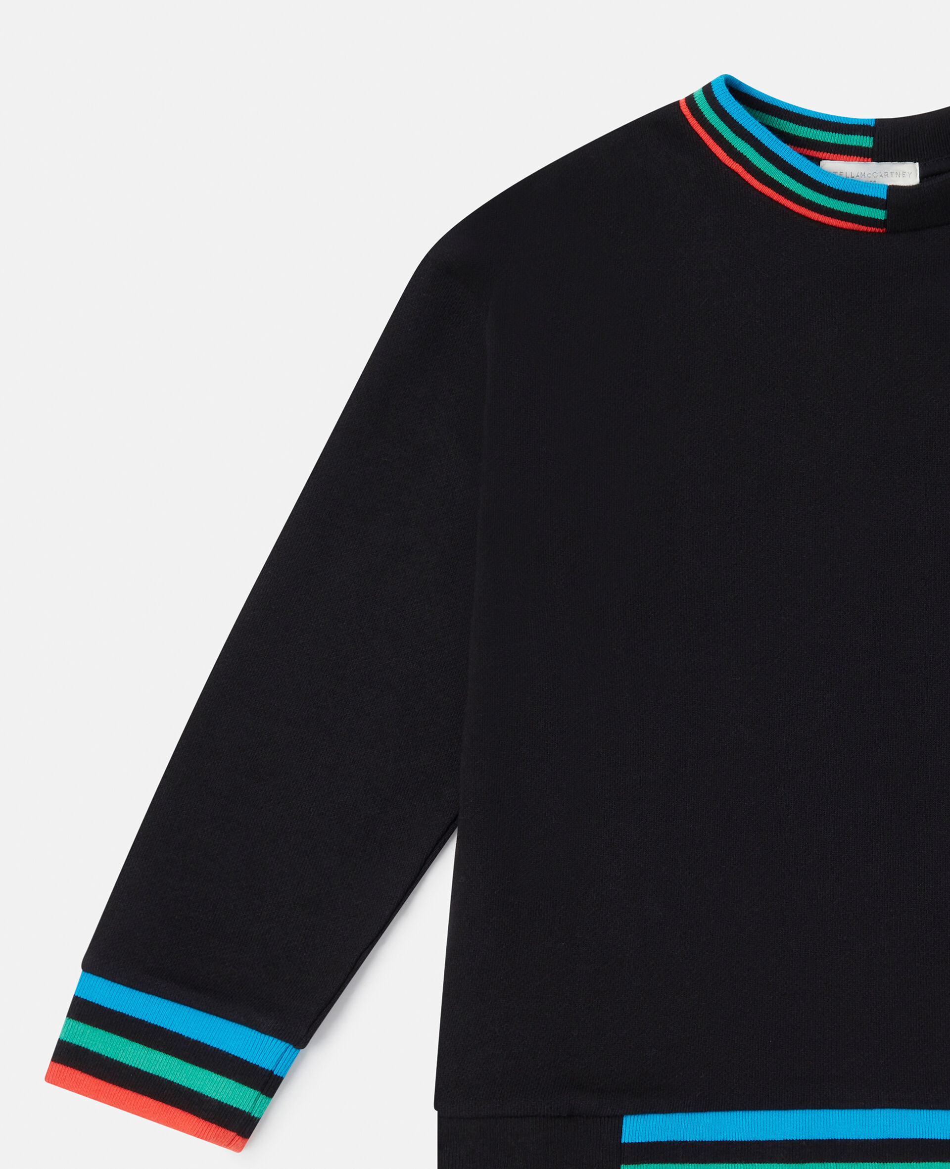 SMC Logo Oversized Sweatshirt-Black-large image number 1