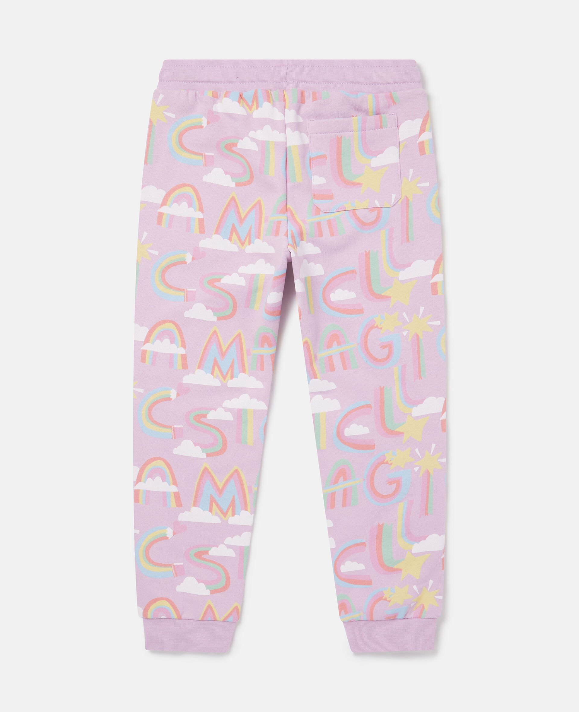 Rainbow Unicorn Cloud Joggers-Purple-large Rainbow Unicorn Cloud Joggers-Purple-large image number 2