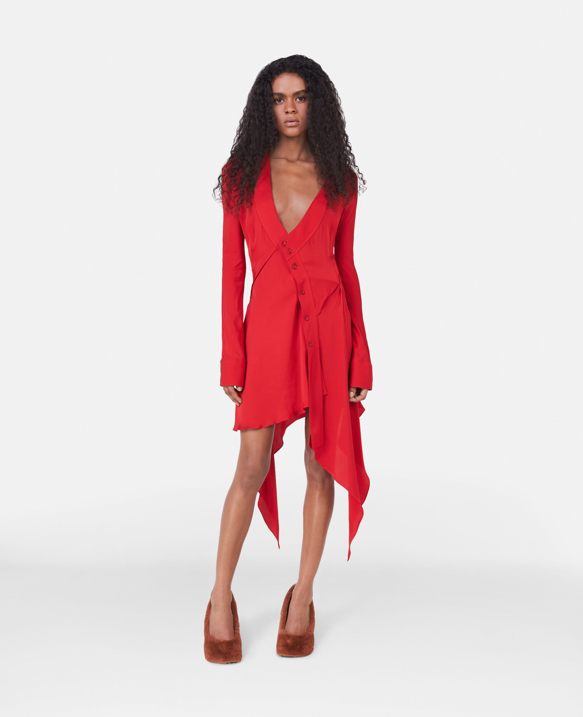 Stella mccartney red dress discount