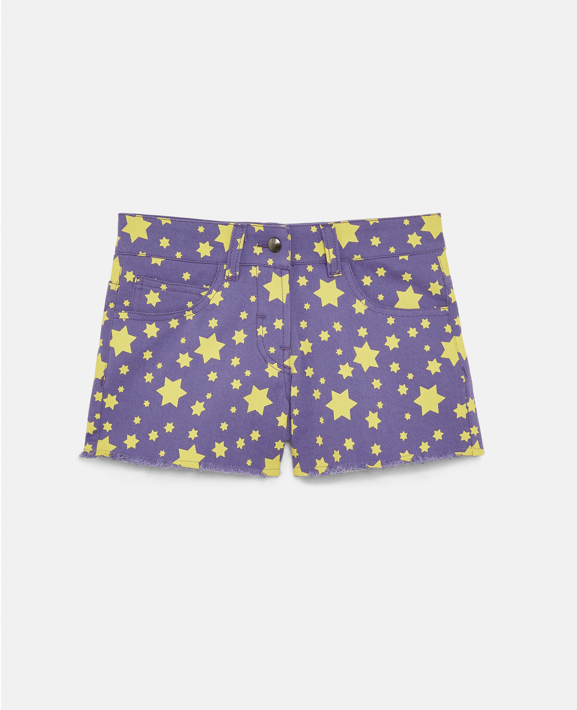 Get Back Denim Shorts-Blue-large image number 0