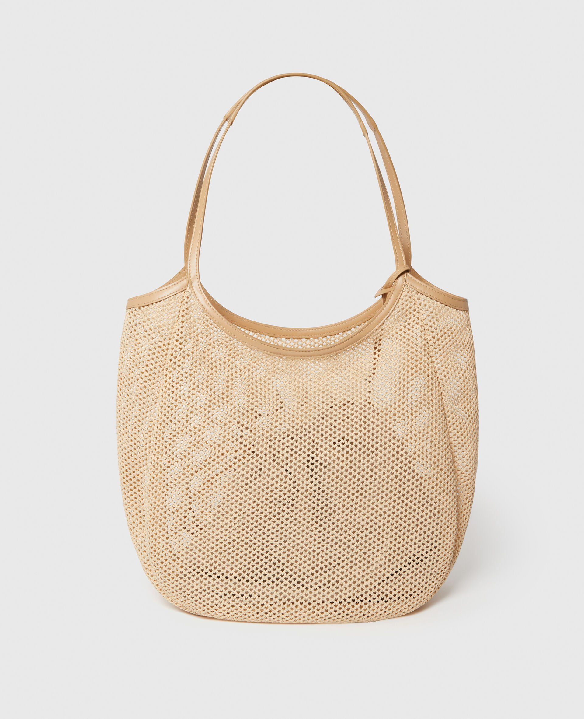 Sac Hobo Logo en mesh-Noir-large image number 2