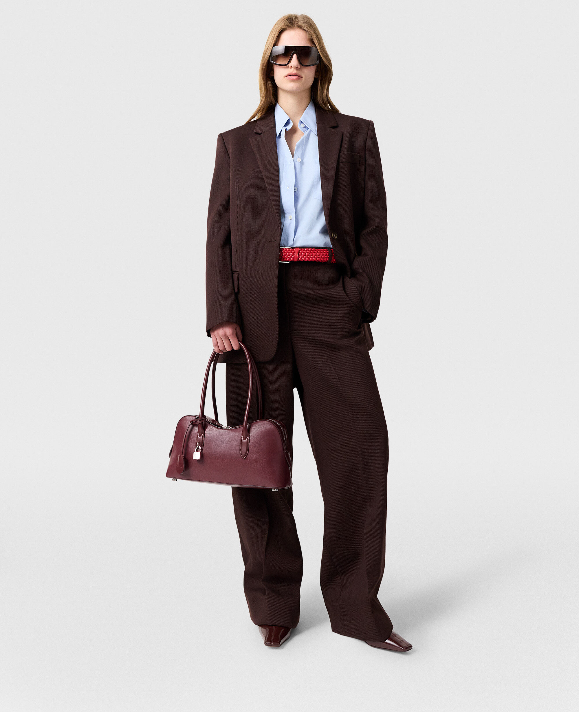 【美品•リネン混】ステラマッカートニー　テーラード L相当　オーバーサイズ 美品•リネン混】ステラマッカートニー テーラード L相当