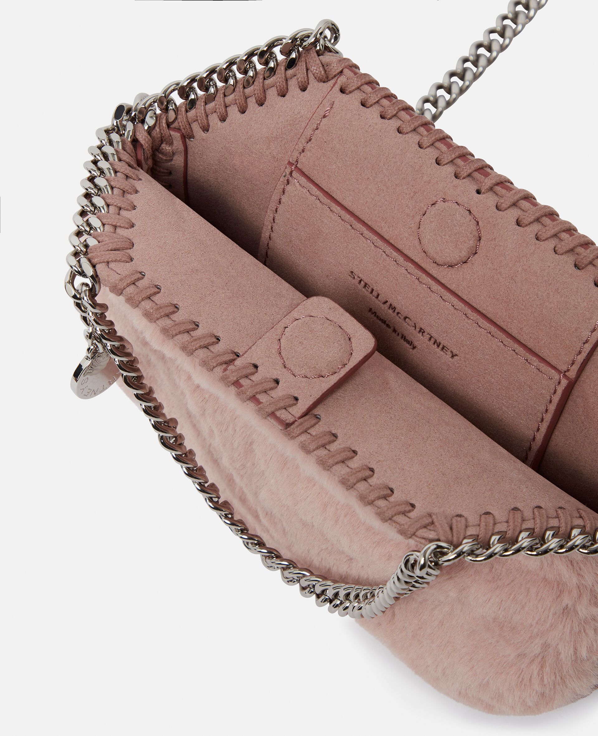 Falabella Tiny Teddy Tote Bag-Pink-large image number 2