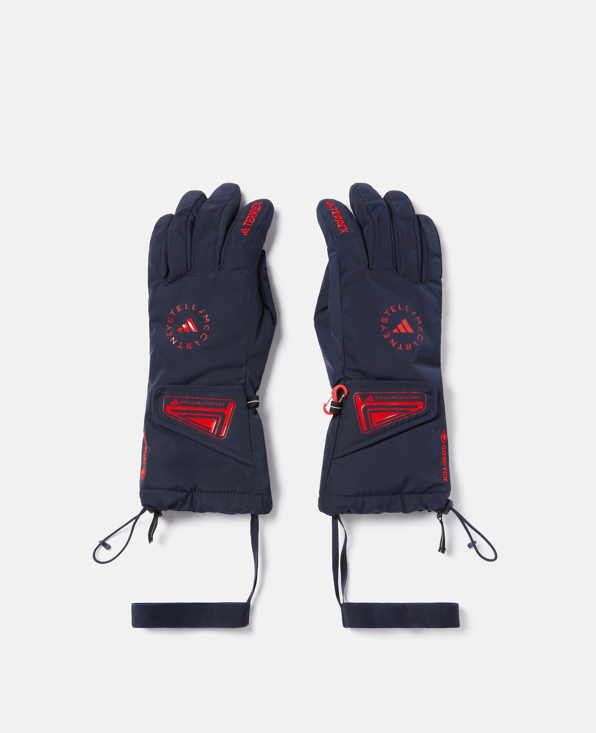 Women Legend Ink Active Red Black Logo GORE TEX Gloves Stella