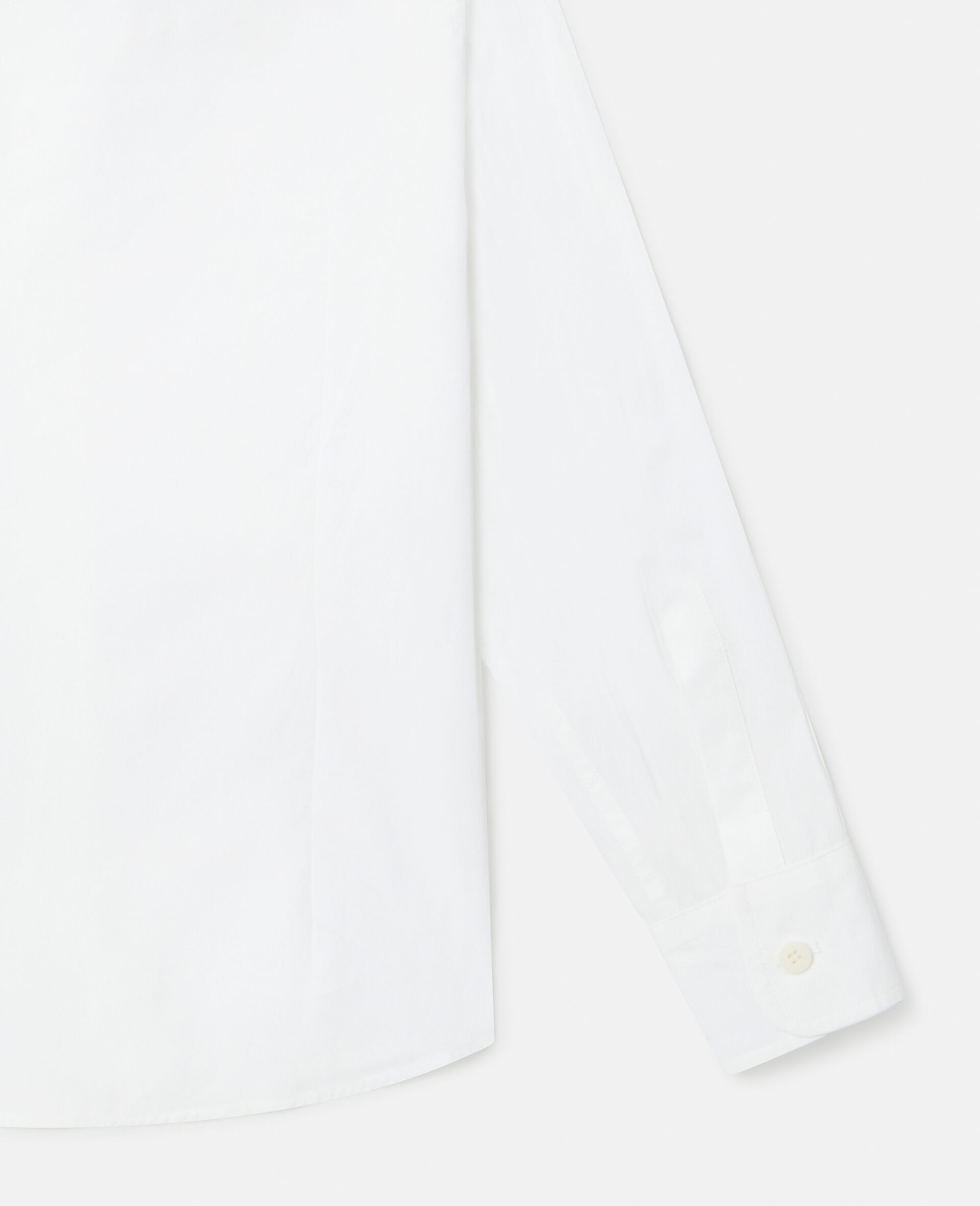 Oxford Shirt with Detachable Bow Tie-White-large image number 3