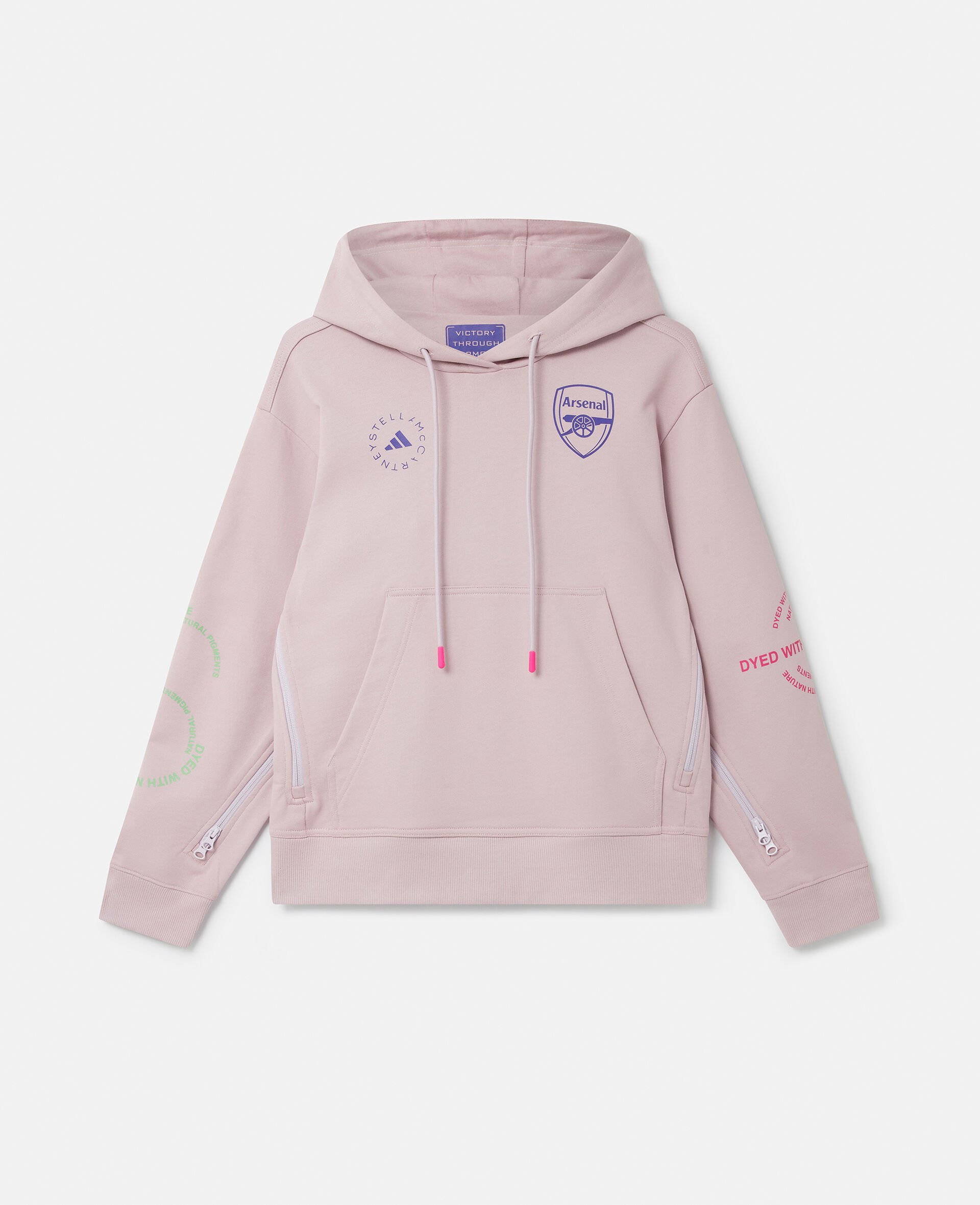 adidas by Stella McCartney × Arsenal Hoodie-Multicolour-large image number 0