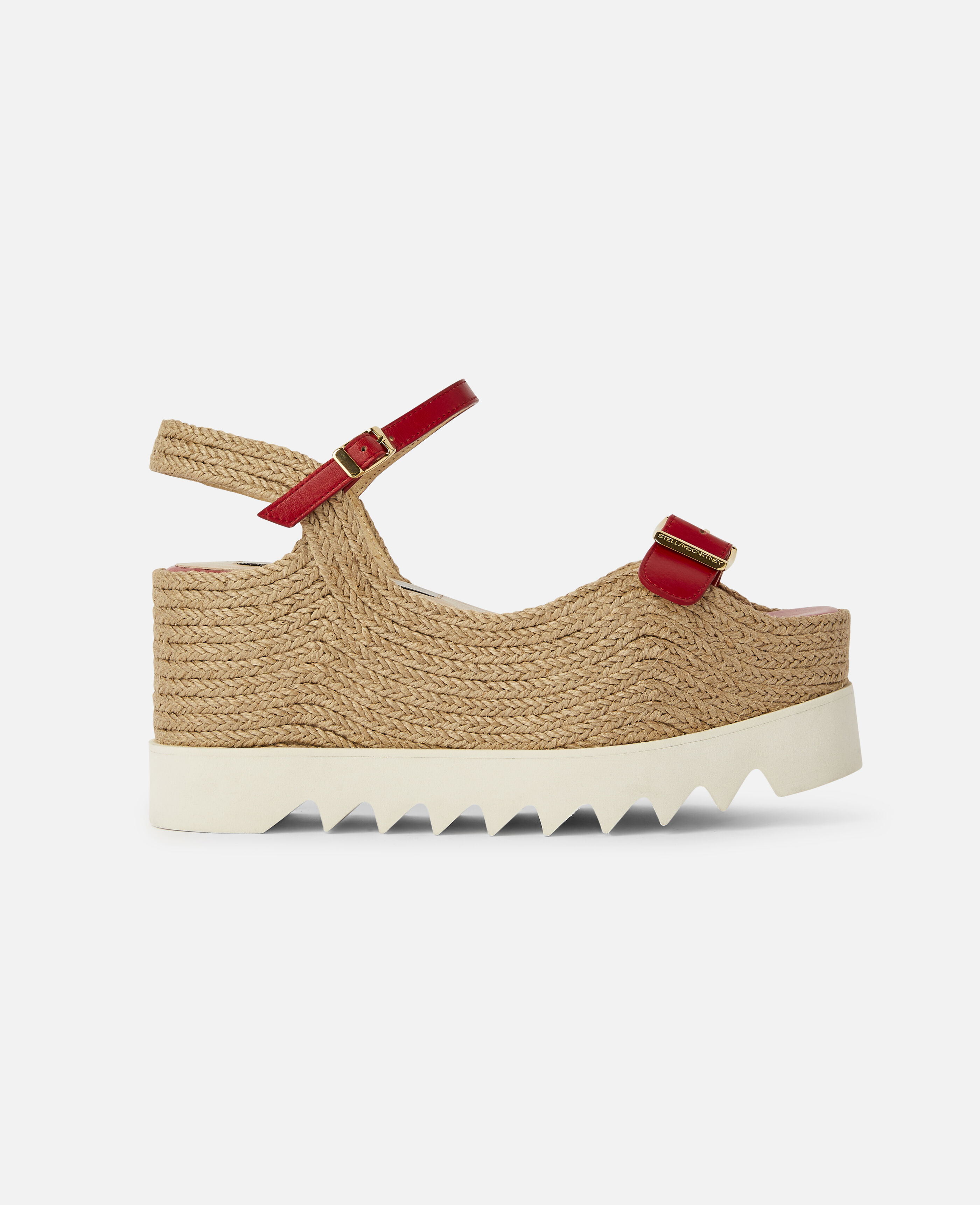 Sandales Elyse à plateforme Rouge pour Women | Stella McCartney CA