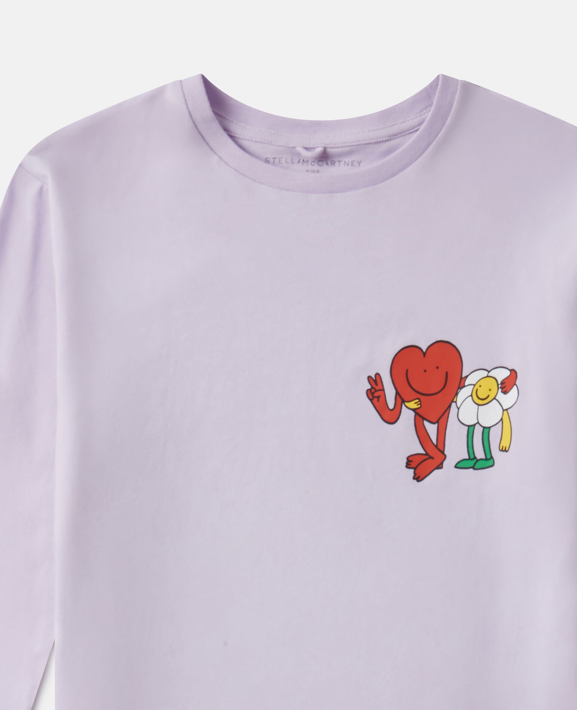 Earth Friends Graphic Long-Sleeve Top-Purple-medium Earth Friends Graphic Long-Sleeve Top-Purple-medium
