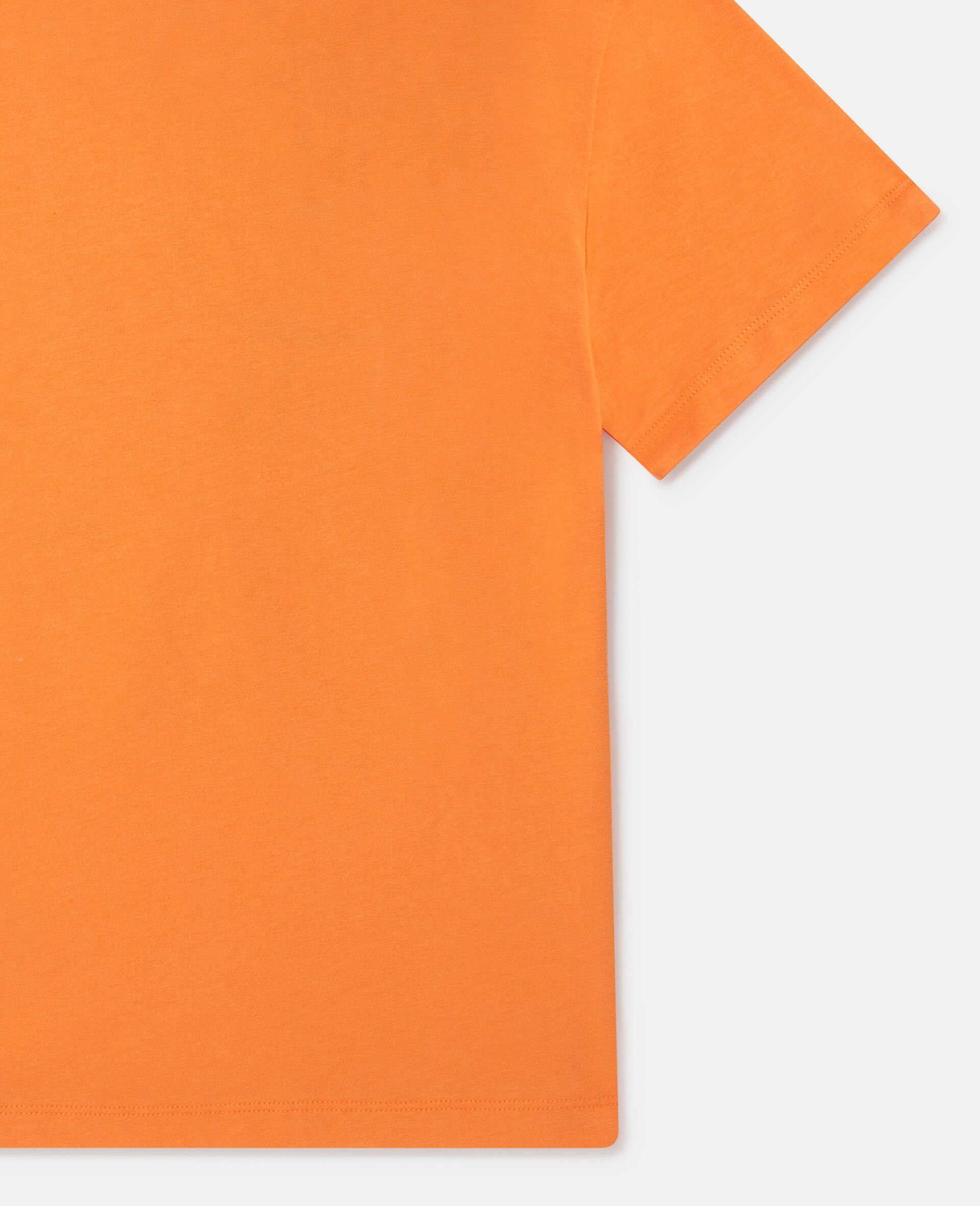 Magicians Bunny Graphic Crewneck T-Shirt-Orange-large Magicians Bunny Graphic Crewneck T-Shirt-Orange-large image number 3