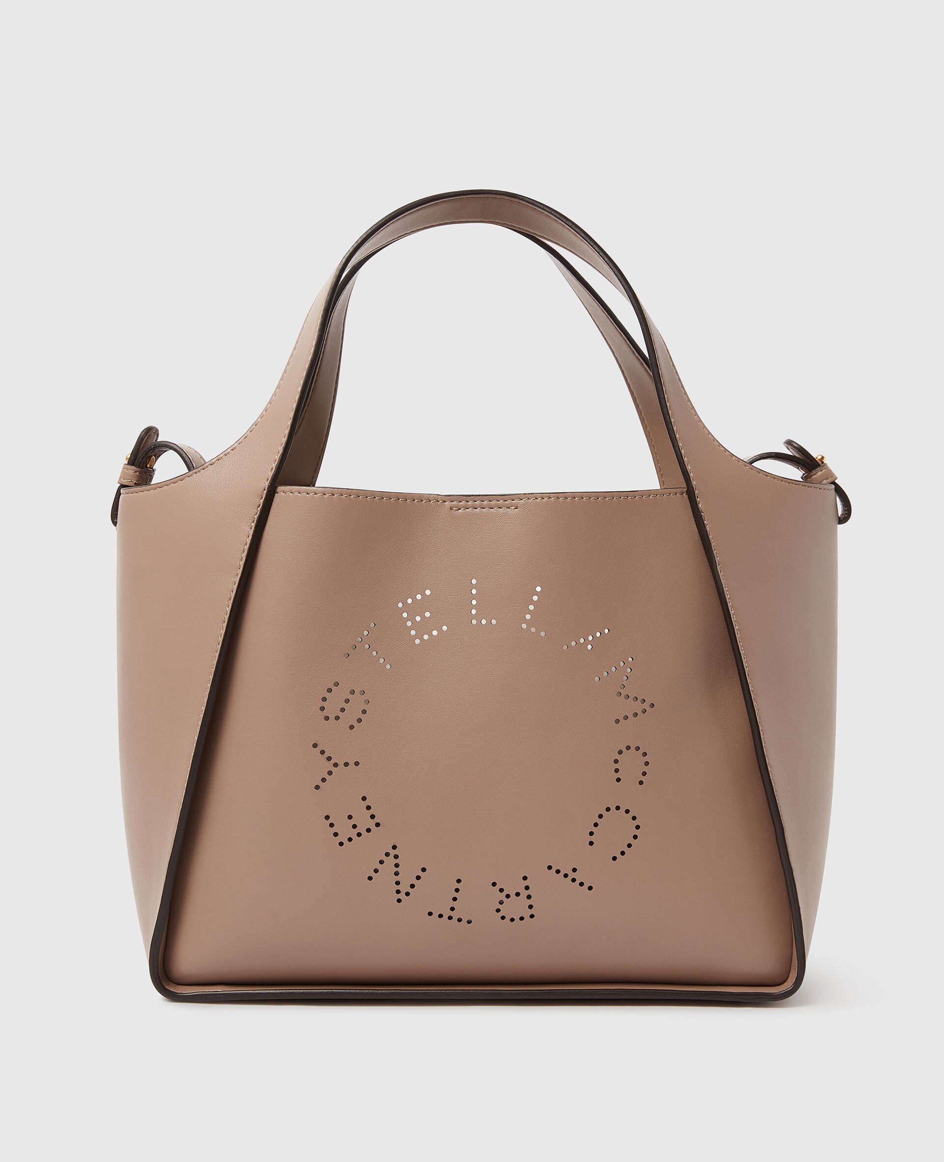 Logo Crossbody Tote Bag-Black-large image number 0