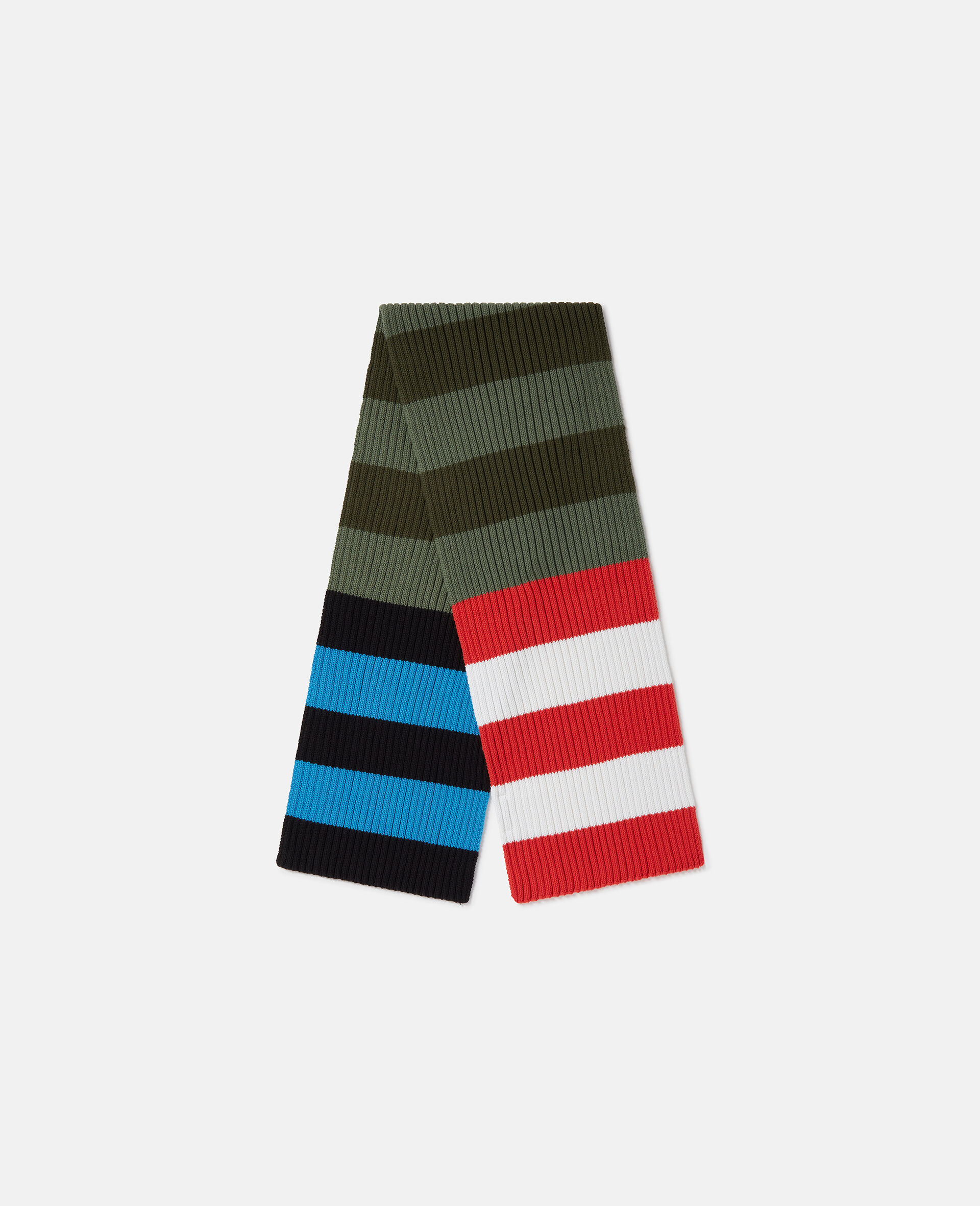 Striped Scarf-Multicolour-large image number 0