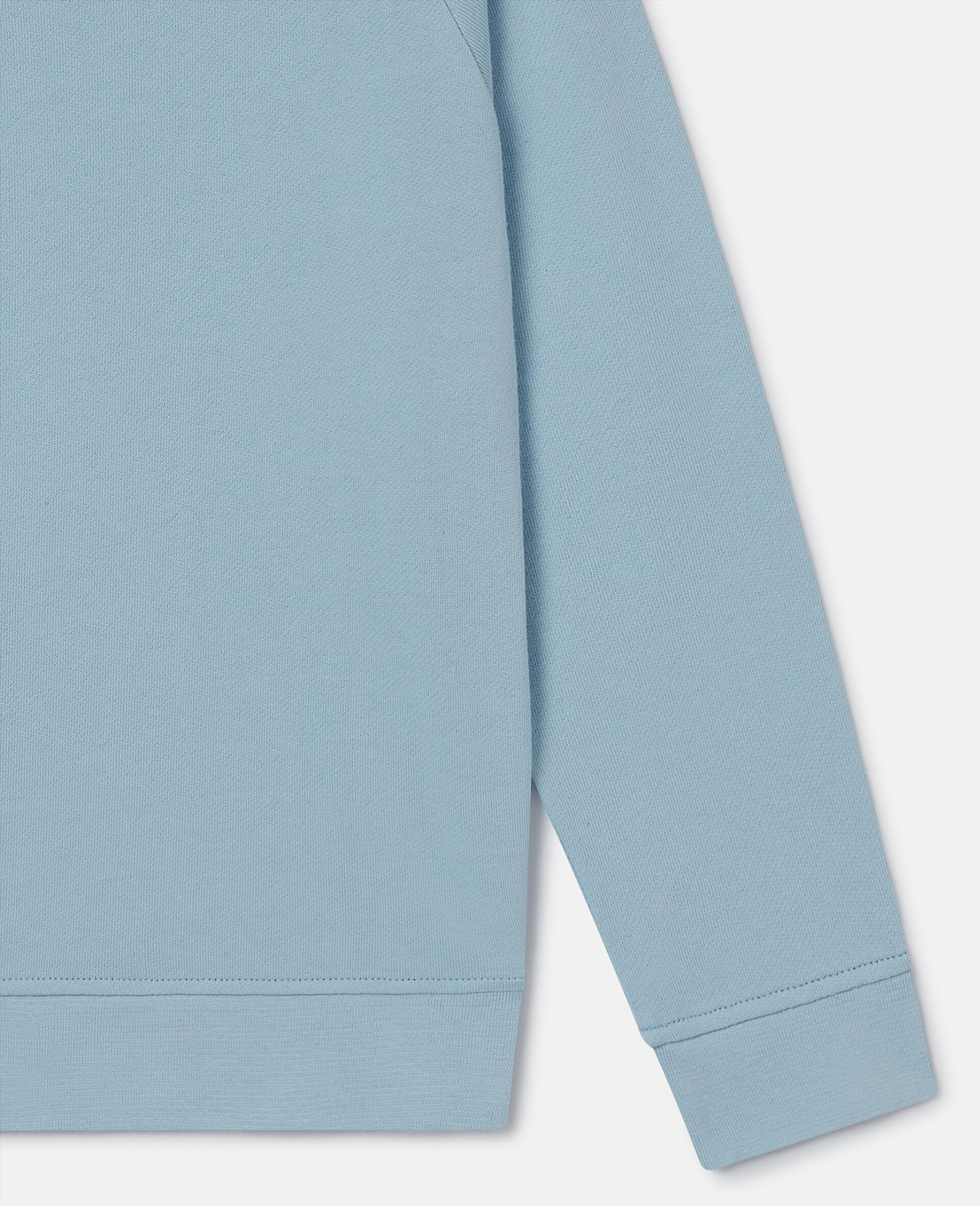 Fairy Graphic Crewneck Sweatshirt-Blue-large Fairy Graphic Crewneck Sweatshirt-Blue-large image number 3