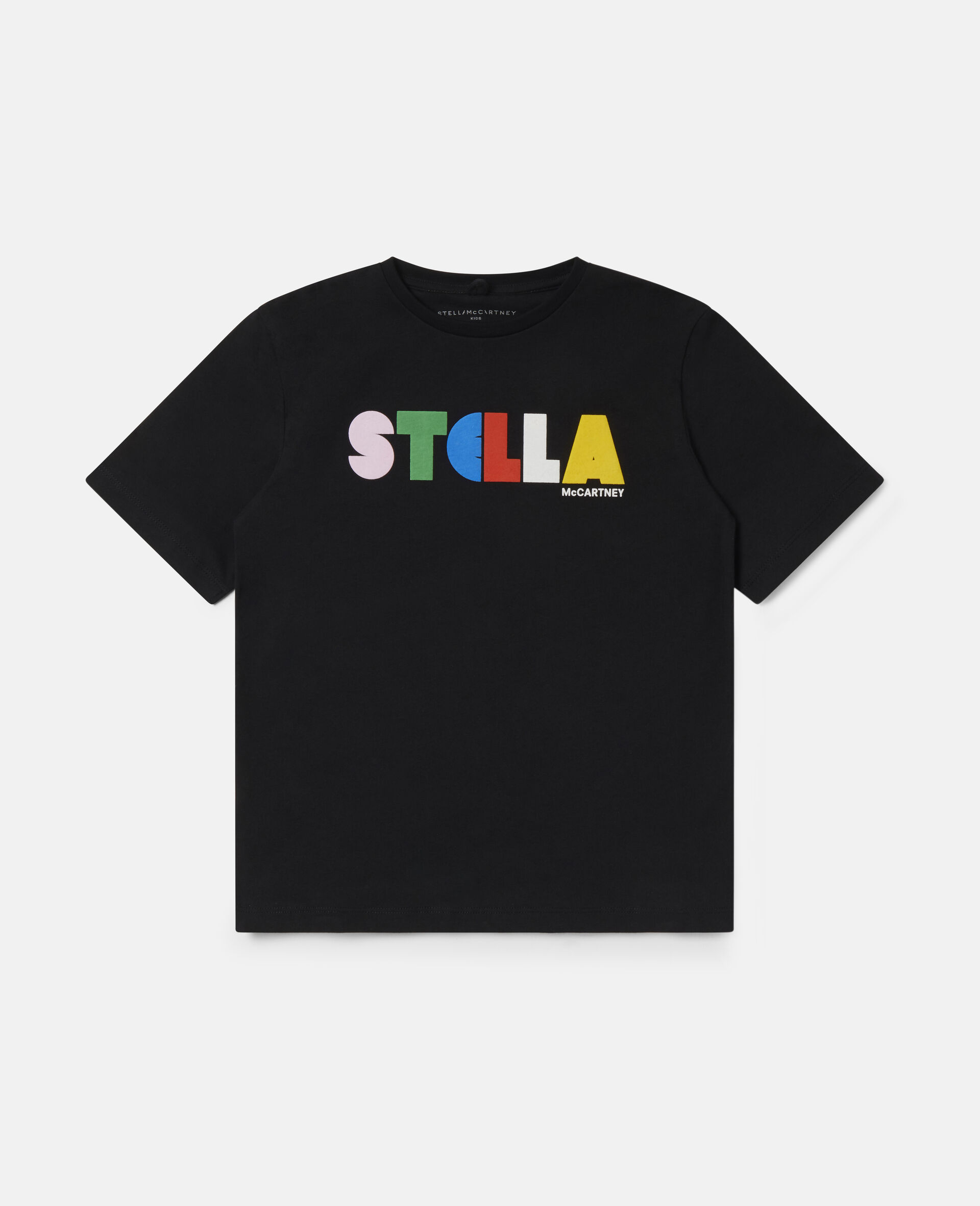 Stella Oversize Cotton T-shirt -Black-large image number 0