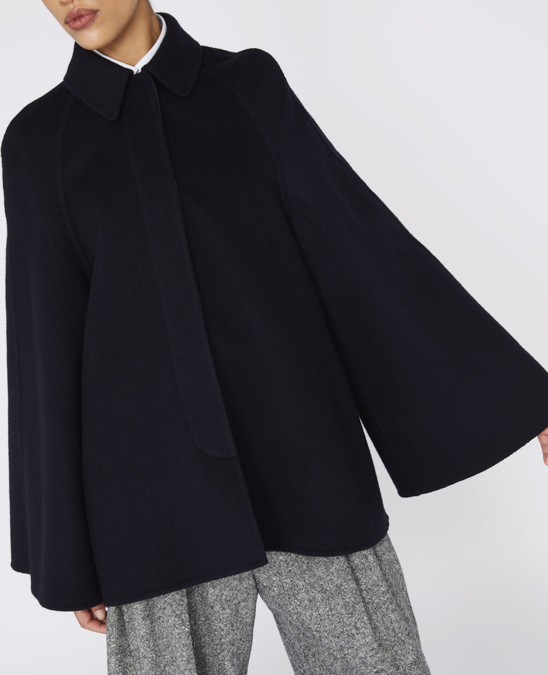 Pantaloni Dawson in Lana-Grigio-large image number 2