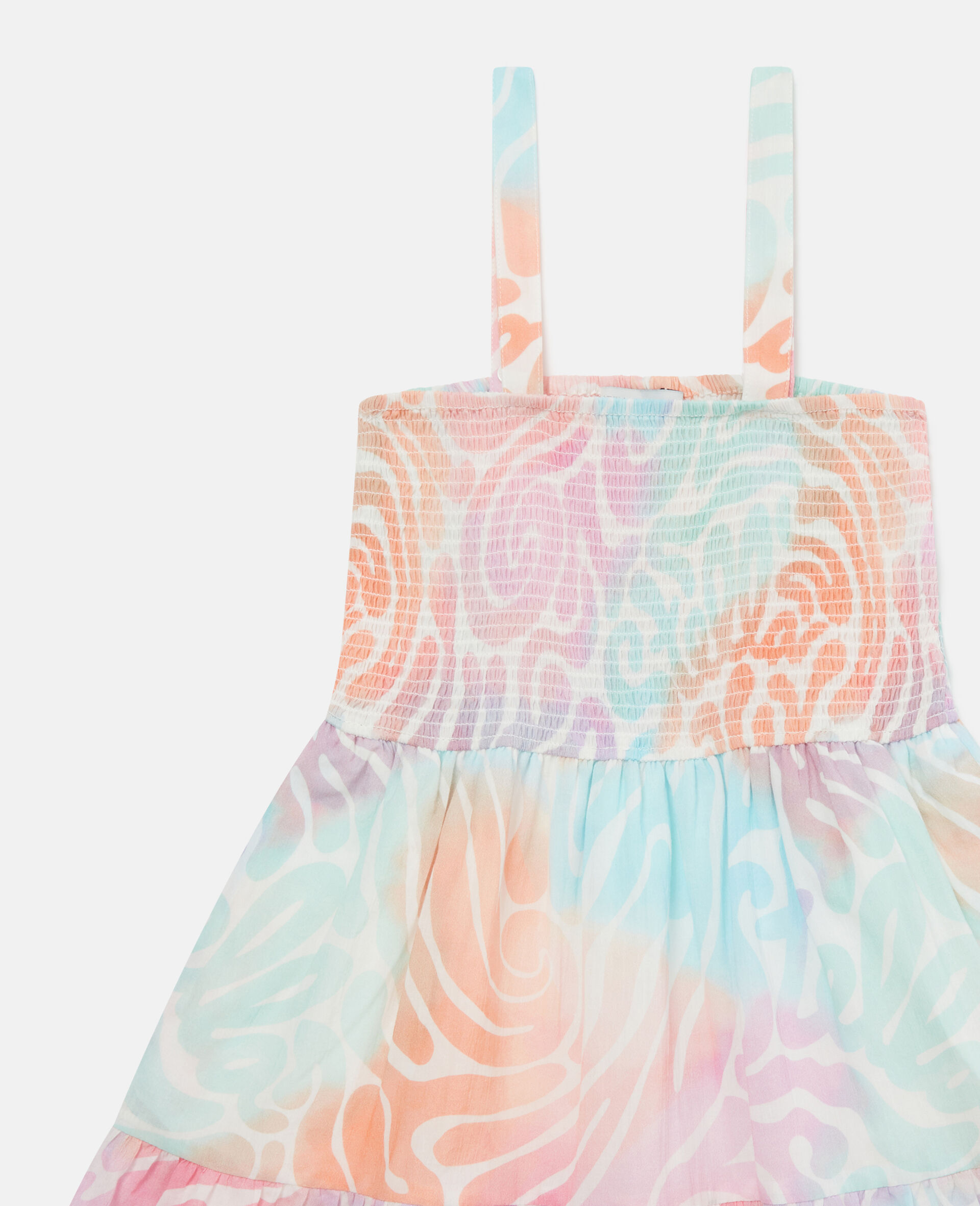 Printed Cotton Sundress-Multicolour-medium