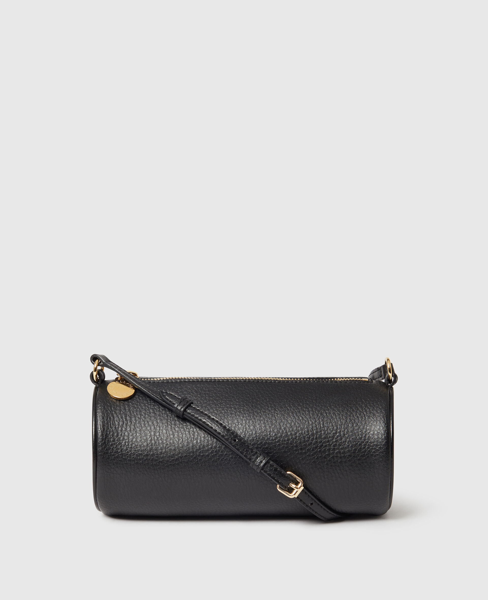 Logo Bowling Shoulder Bag-Black-large image number 5