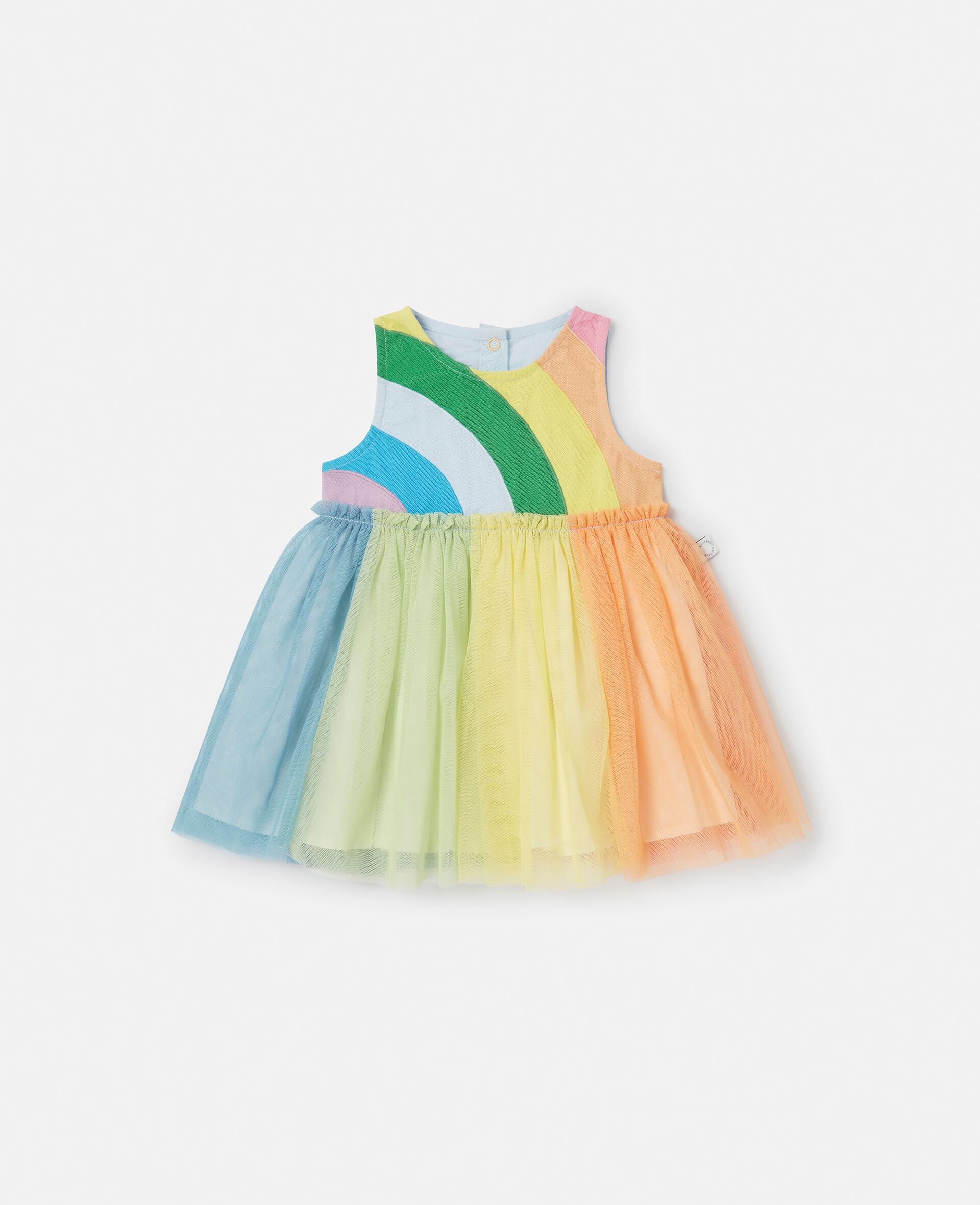 Rainbow Tulle Dress-Multicoloured-large image number 0