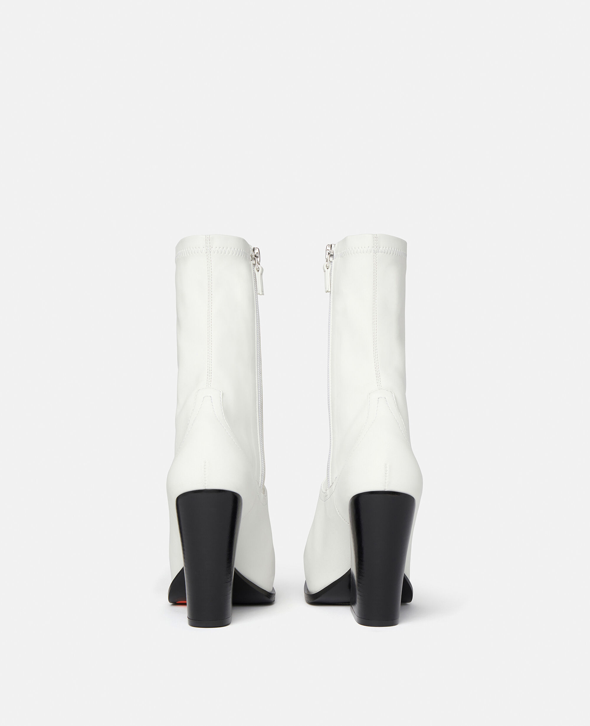 Stella McCartney Heel Boots white casual look Shoes High Boots Heel Boots 