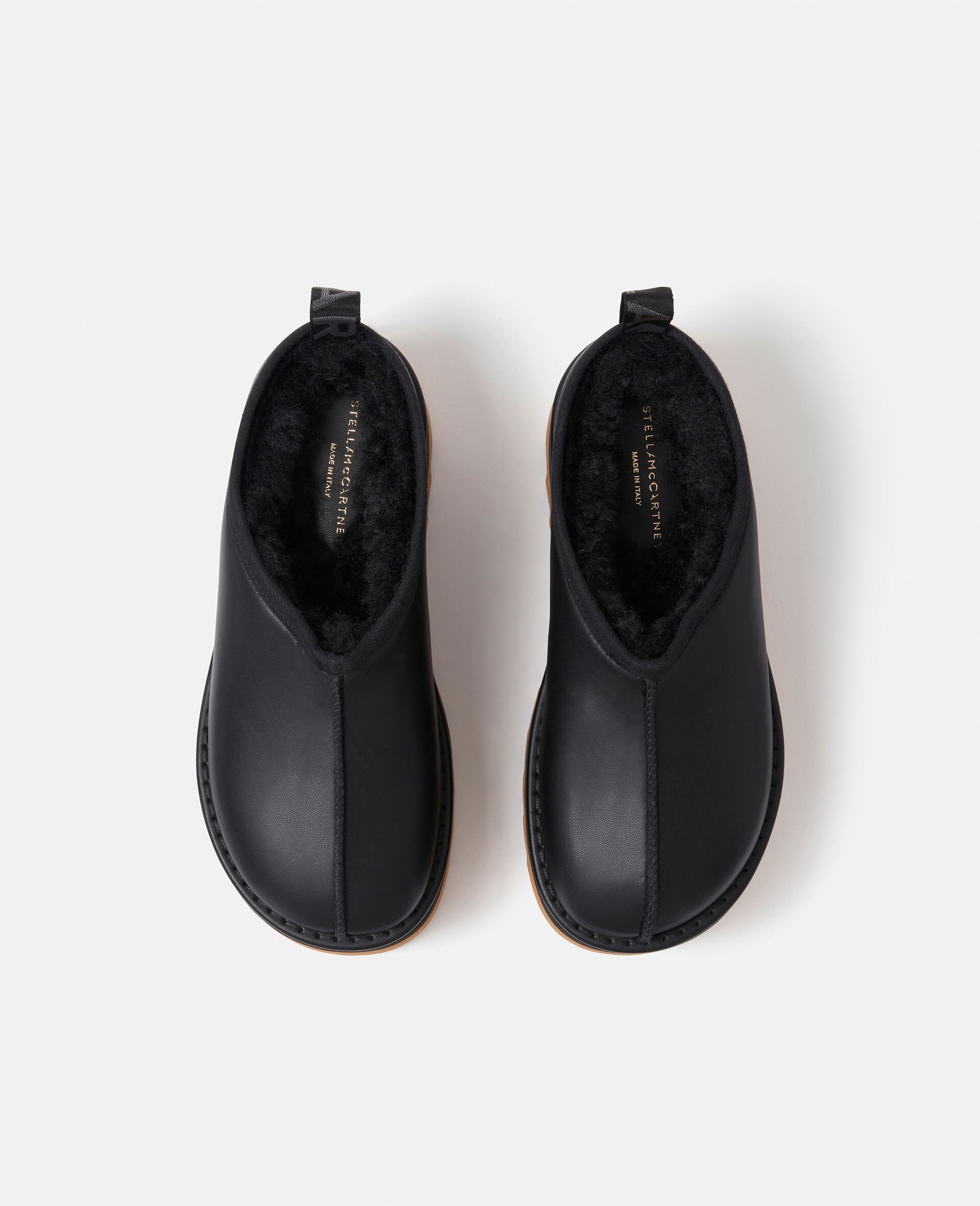 Sneak-Elyse Platform Slippers -Black-large image number 3