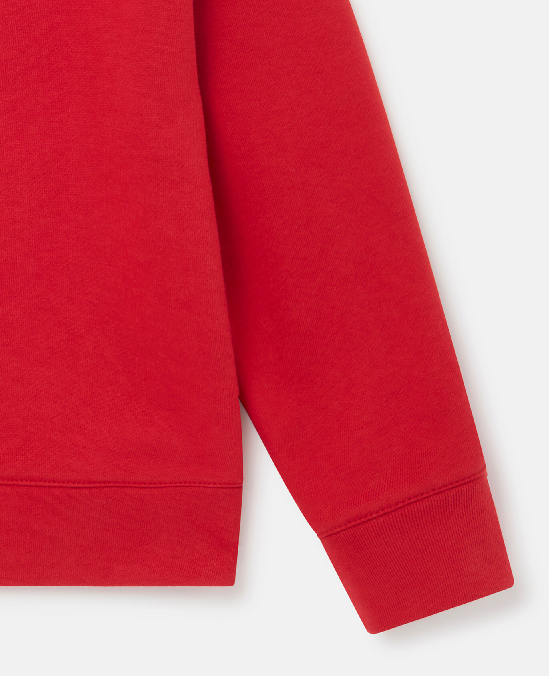 Rainbow Fringed Sweatshirt-Red-large image number 3