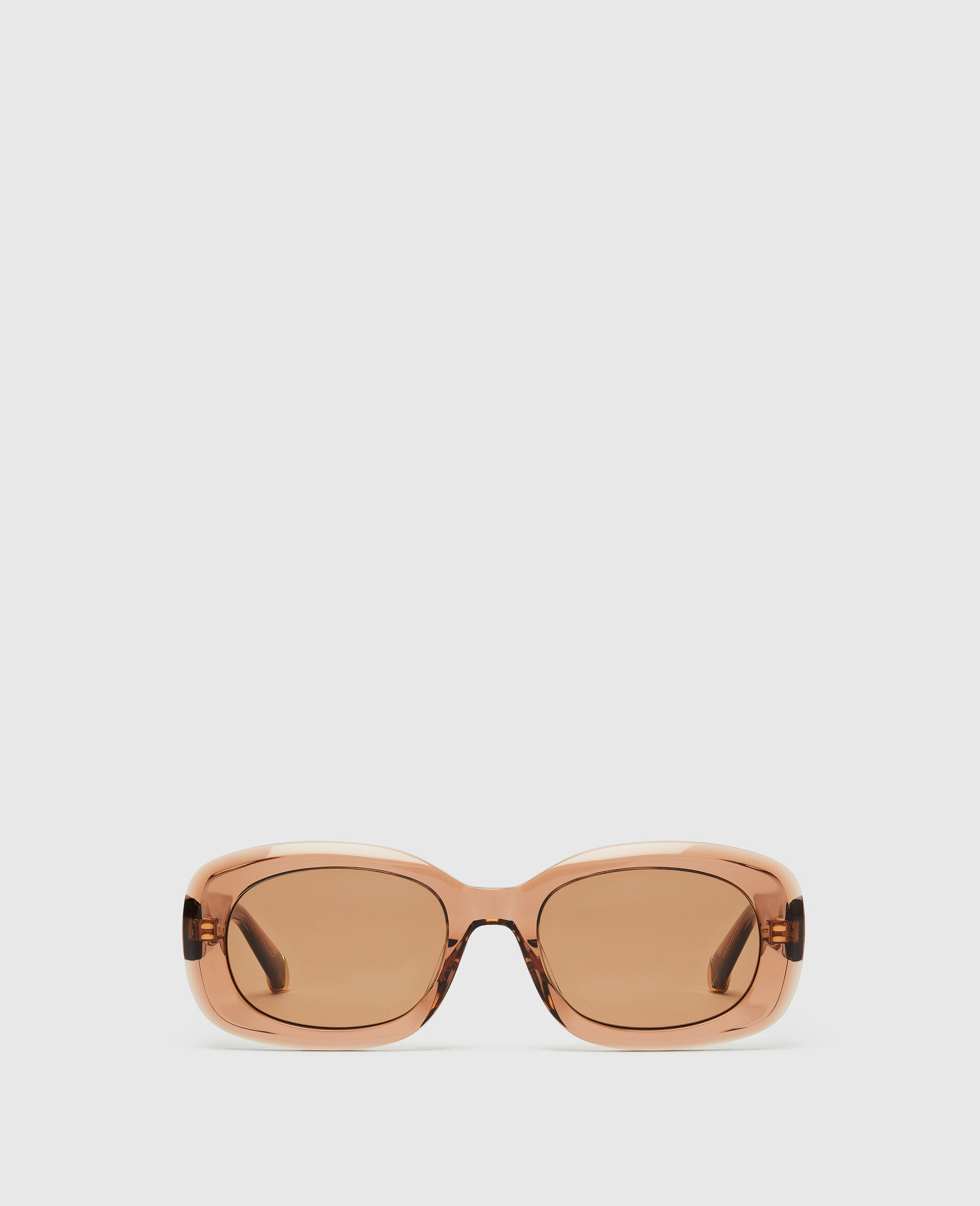 Chunky Oval Sunglasses-Pink-medium