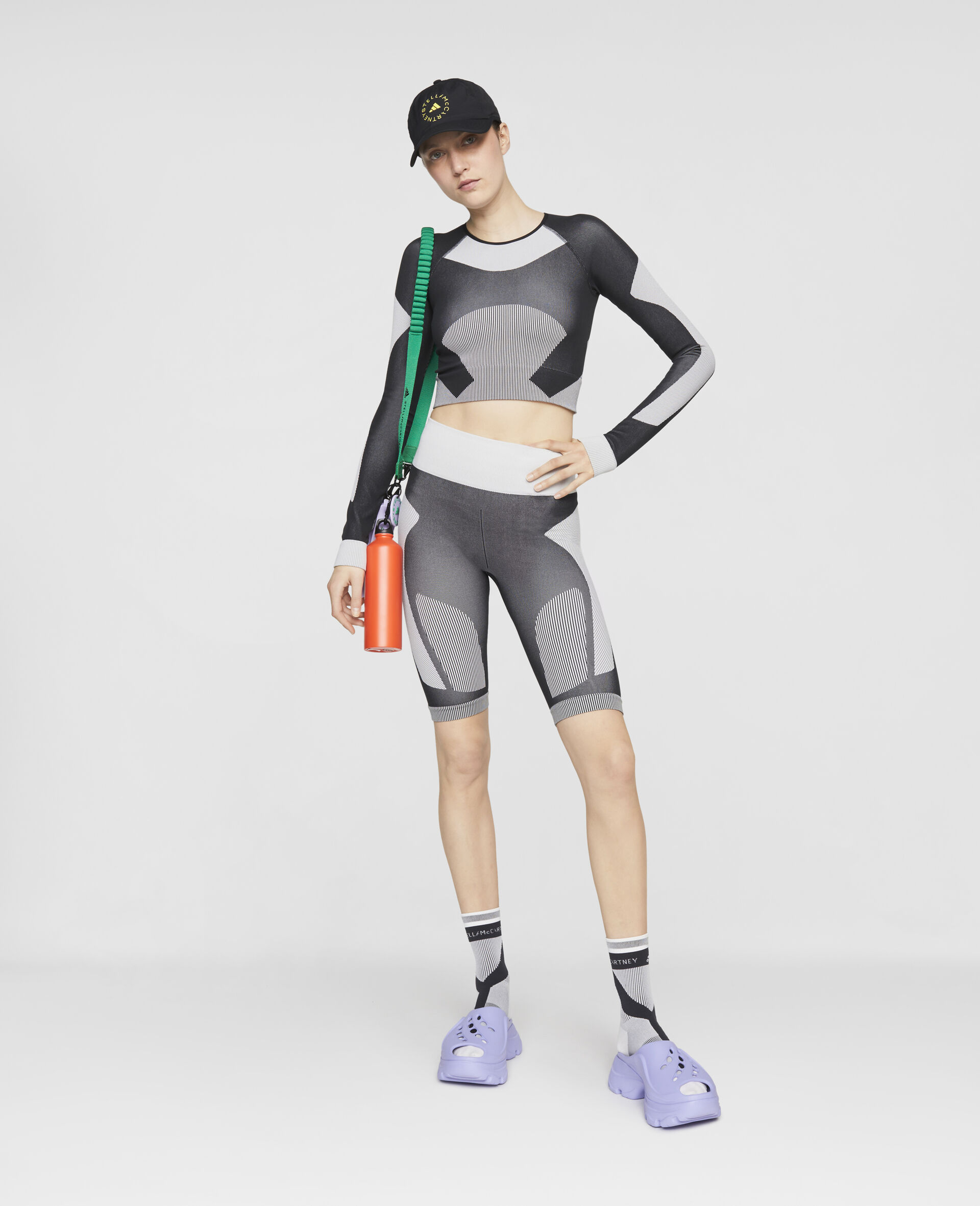Seamless Training Shorts-Multicoloured-large image number 1