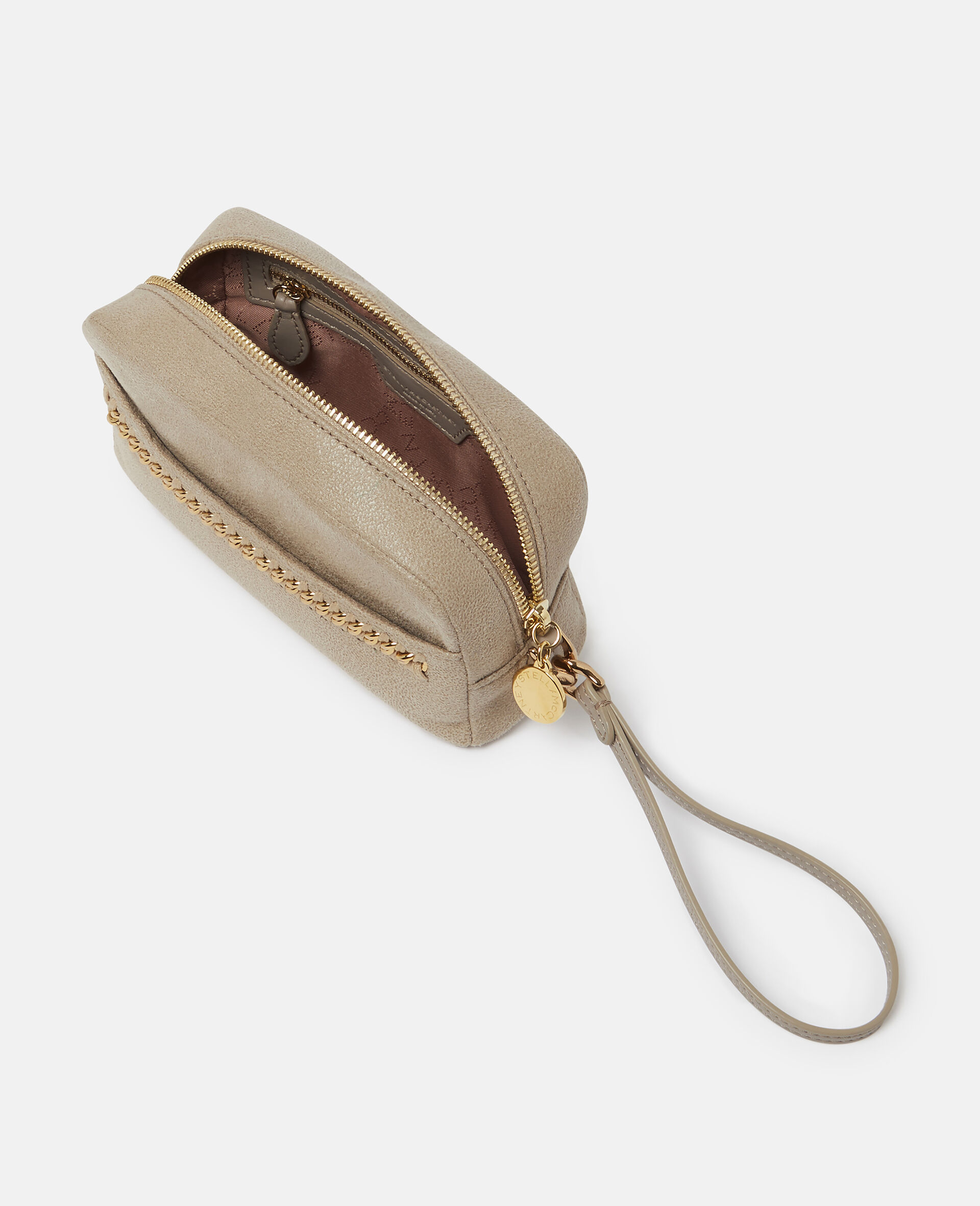 Falabella Cosmetics Case-Cream-large image number 2