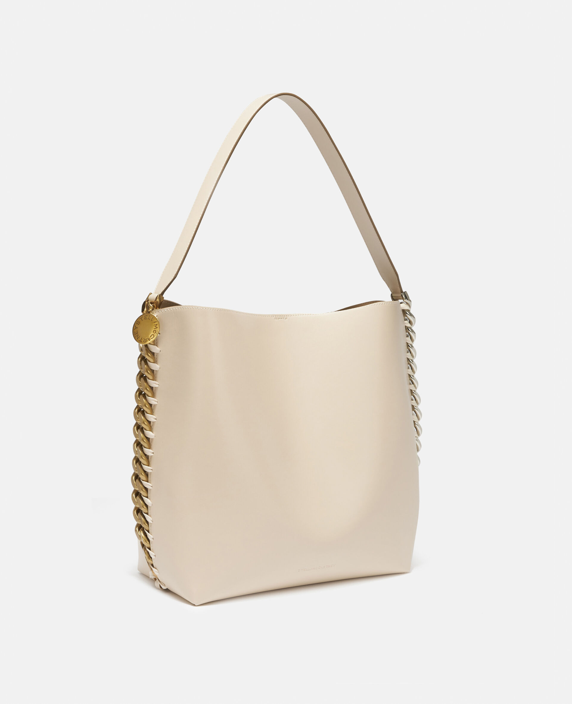 Frayme Tote Bag-White-model