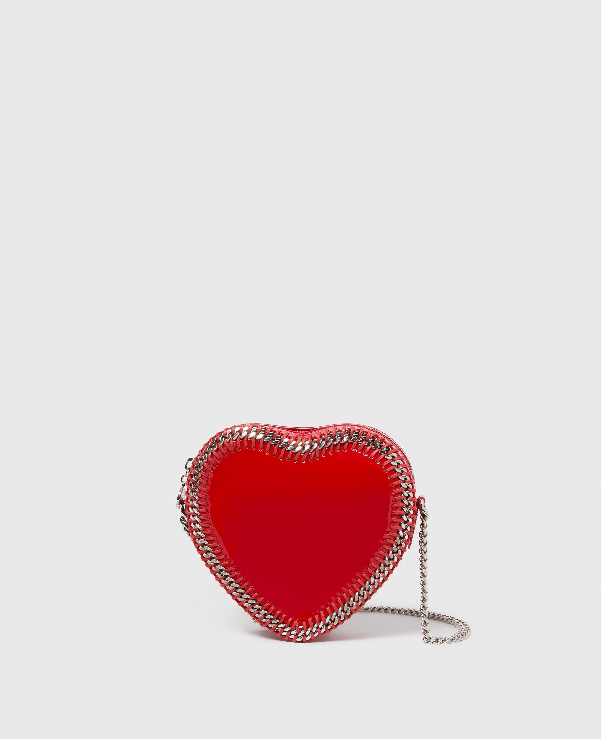 Borsa a Tracolla a Cuore Falabella-Rosso-large image number 0